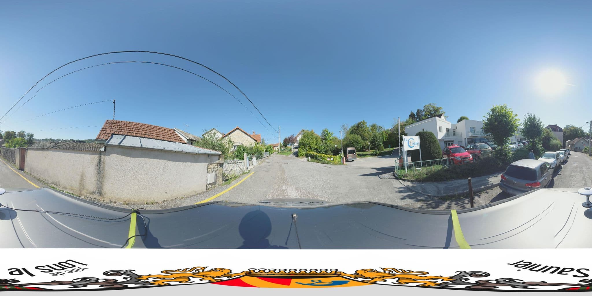 Street view near Foyer le Colibri, Lons-le-Saunier — © cartocite (CC BY-SA · Mapillary)