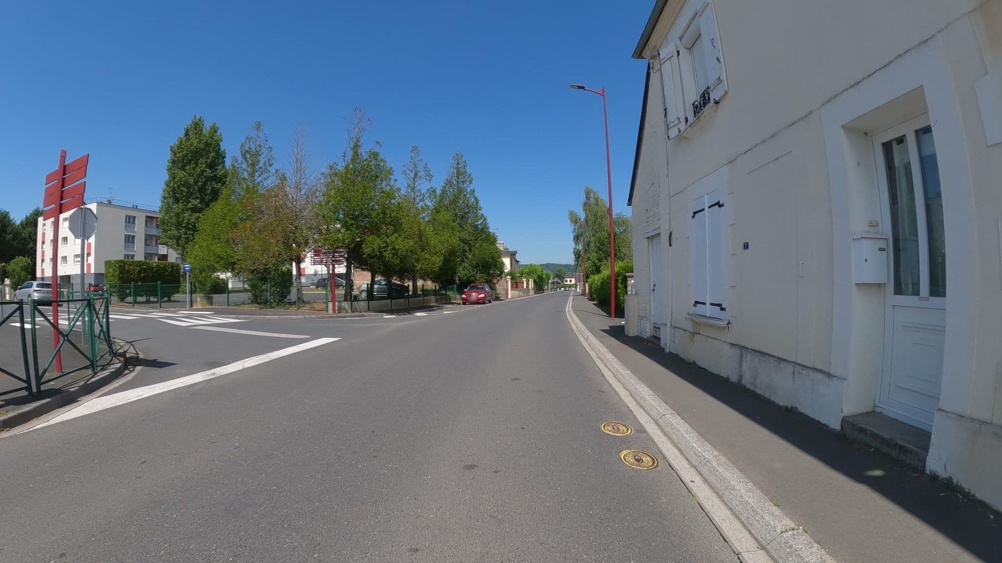 Street view near La Clôture Maingot, Dozulé — © Nzau (CC BY-SA · Mapillary)