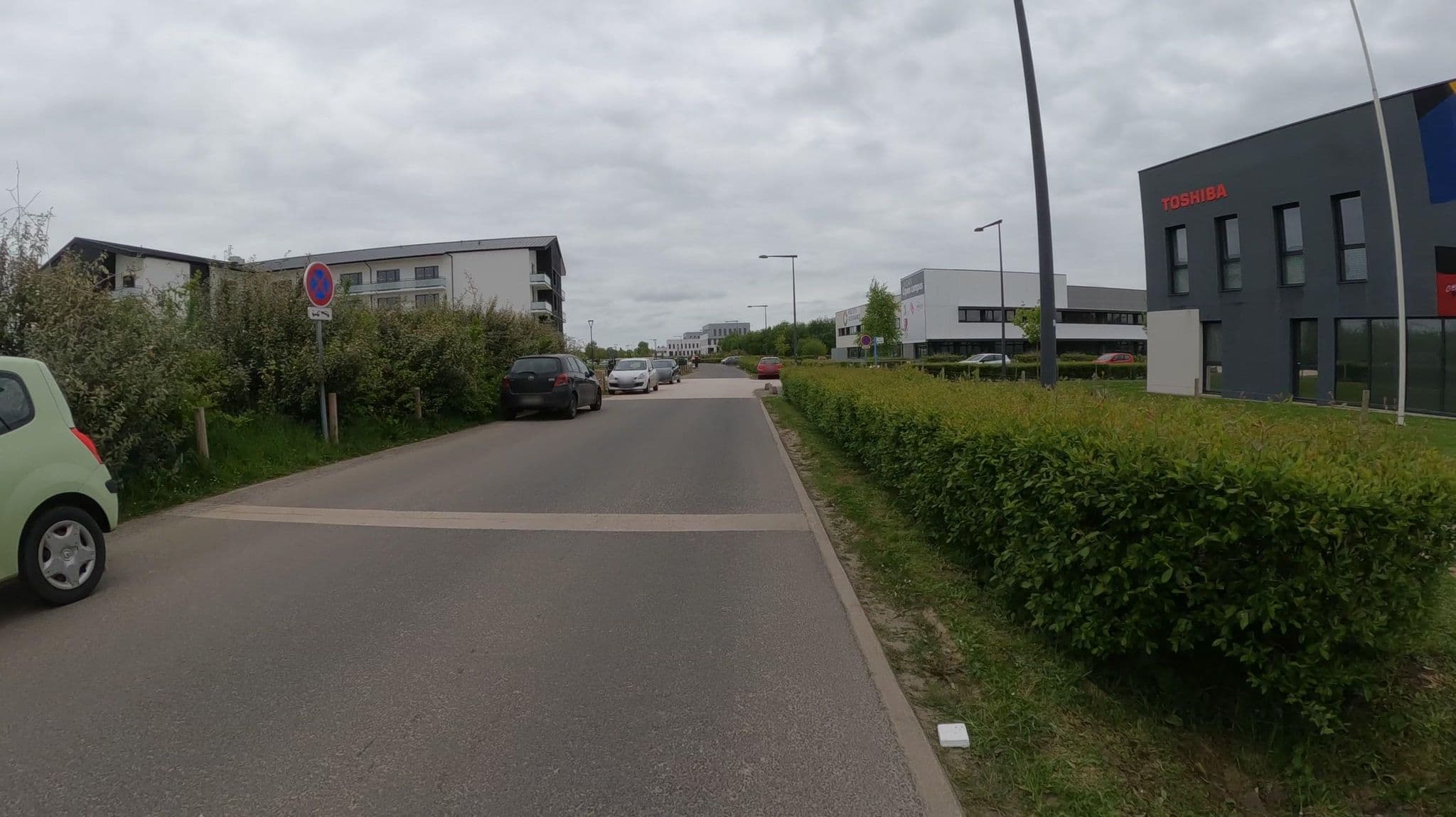 Street view near B&B Hôtels Saint-Contest, Saint-Contest — © Nzau (CC BY-SA · Mapillary)