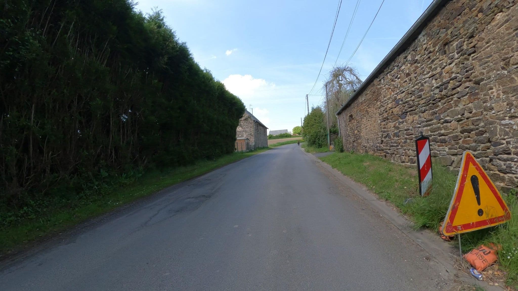 Street view near Chateau La Cour, Clécy — © Nzau (CC BY-SA · Mapillary)