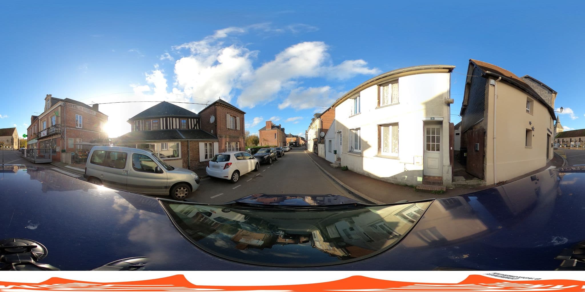 Street view near La Gargote, Cambremer — © anthonyguerout (CC BY-SA · Mapillary)