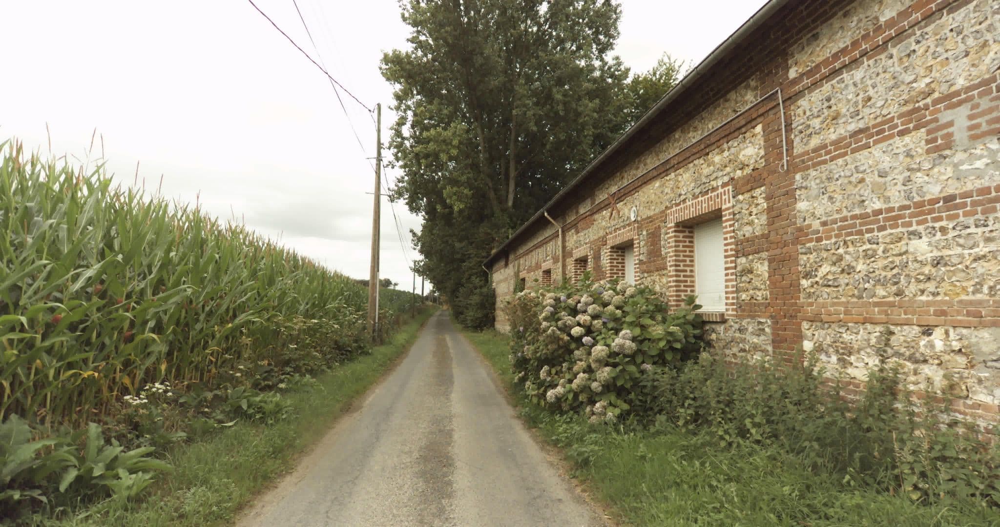 Street view near La Ferme Dufresne, Yébleron — © sogefi (CC BY-SA · Mapillary)