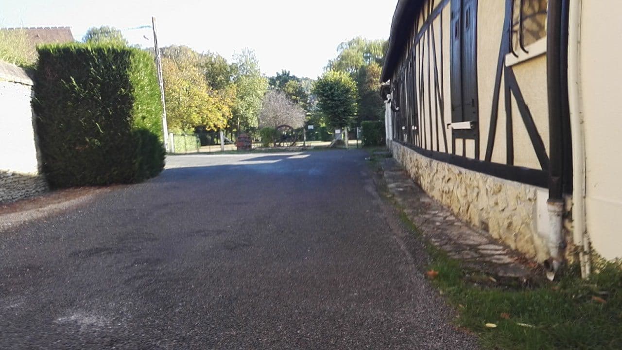 Street view near Gîte Maison Normande, Ménilles — © boubou (CC BY-SA · Mapillary)