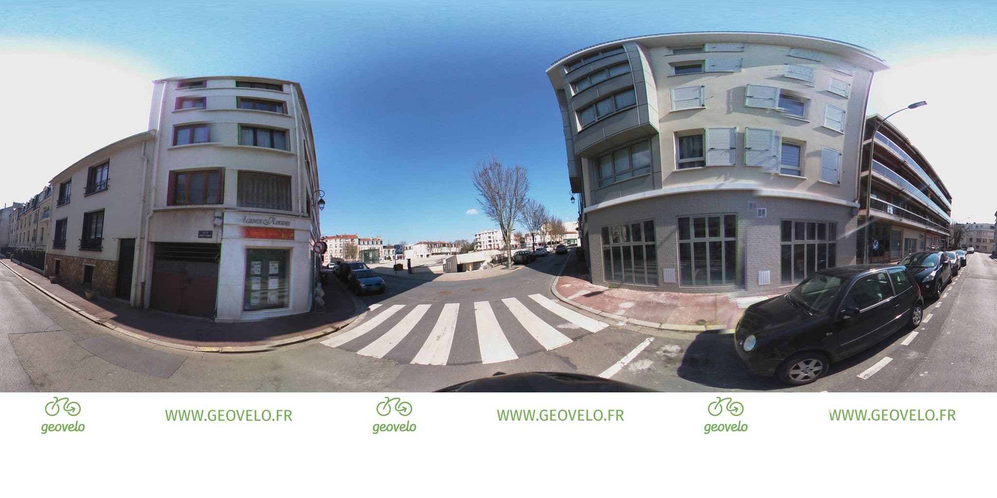 Street view near Adouane Ahsène, Le Vésinet — © simon_geovelo (CC BY-SA · Mapillary)