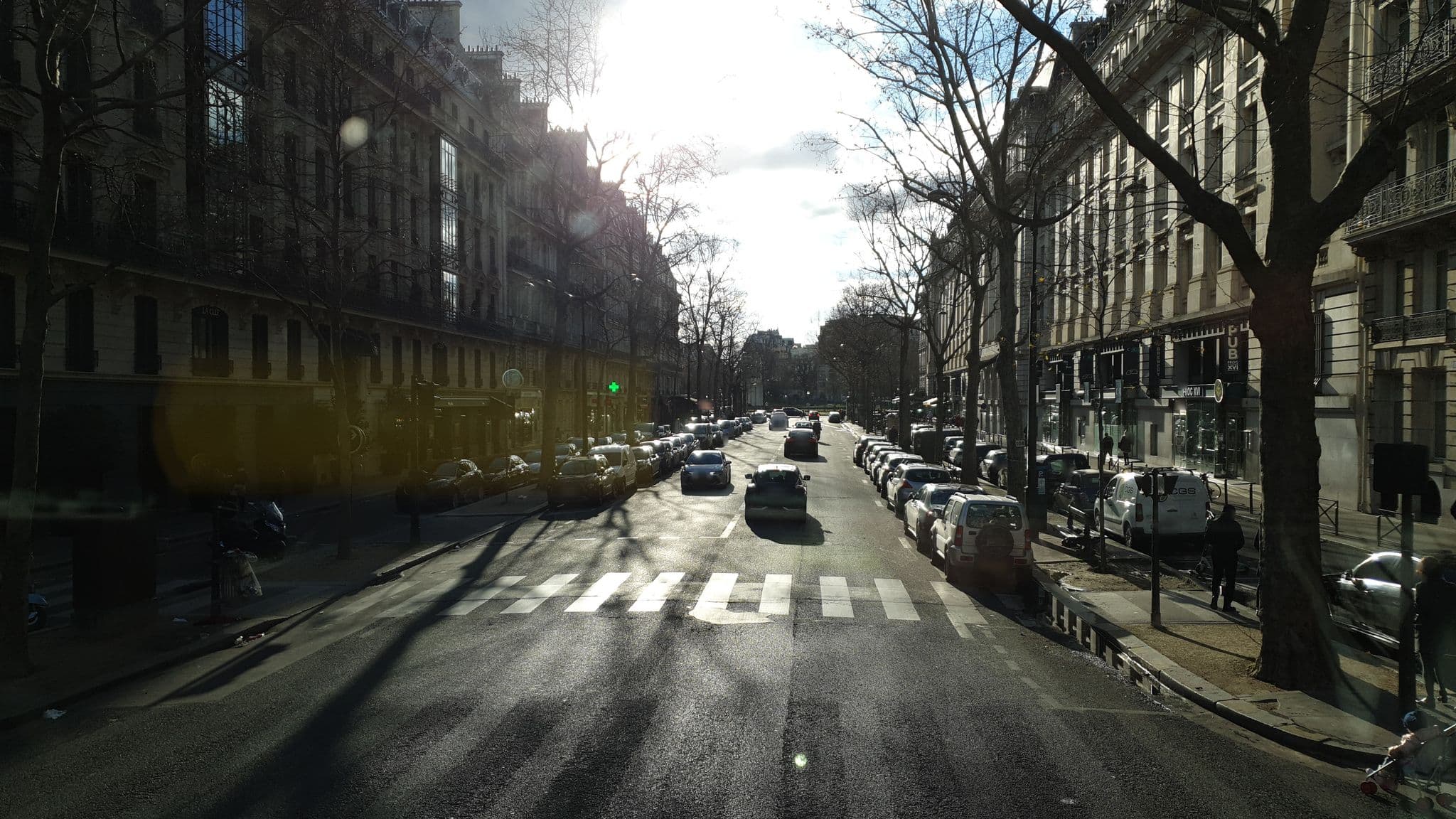 Street view near Ascott Arc de Triomphe, Paris 16 Passy — © b166er (CC BY-SA · Mapillary)