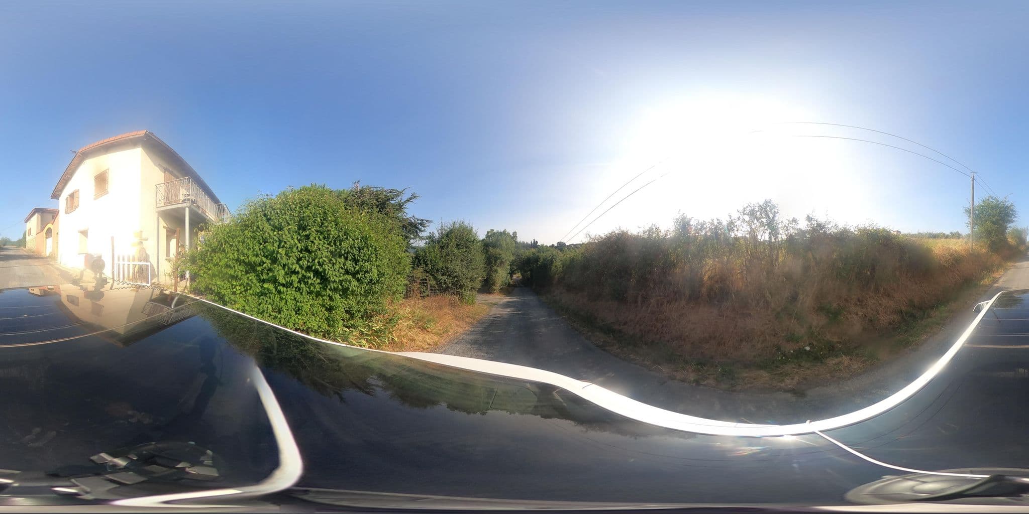 Street view near Chambres d'hôtes des 2 Chênes, Bessenay — © sogefi (CC BY-SA · Mapillary)