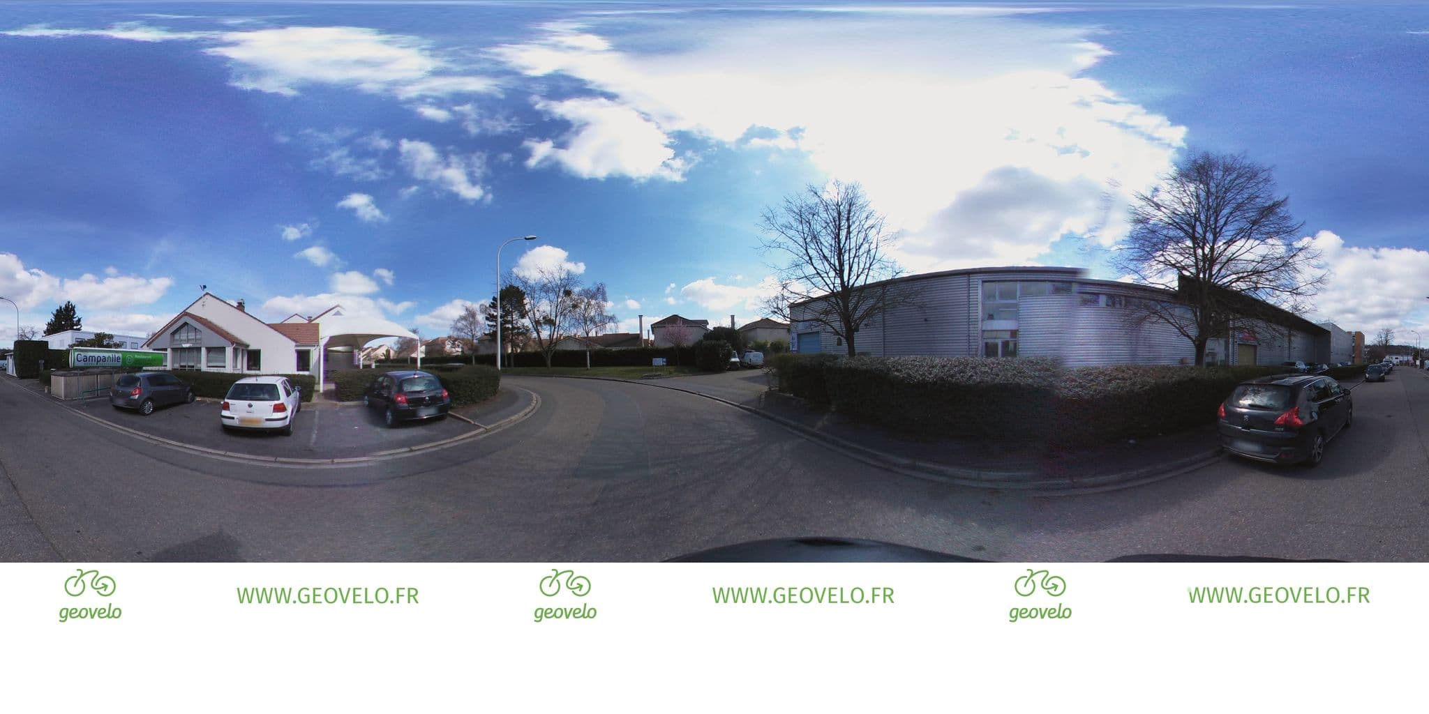 Street view near Campanile Montesson - Le Vésinet, Montesson — © simon_geovelo (CC BY-SA · Mapillary)