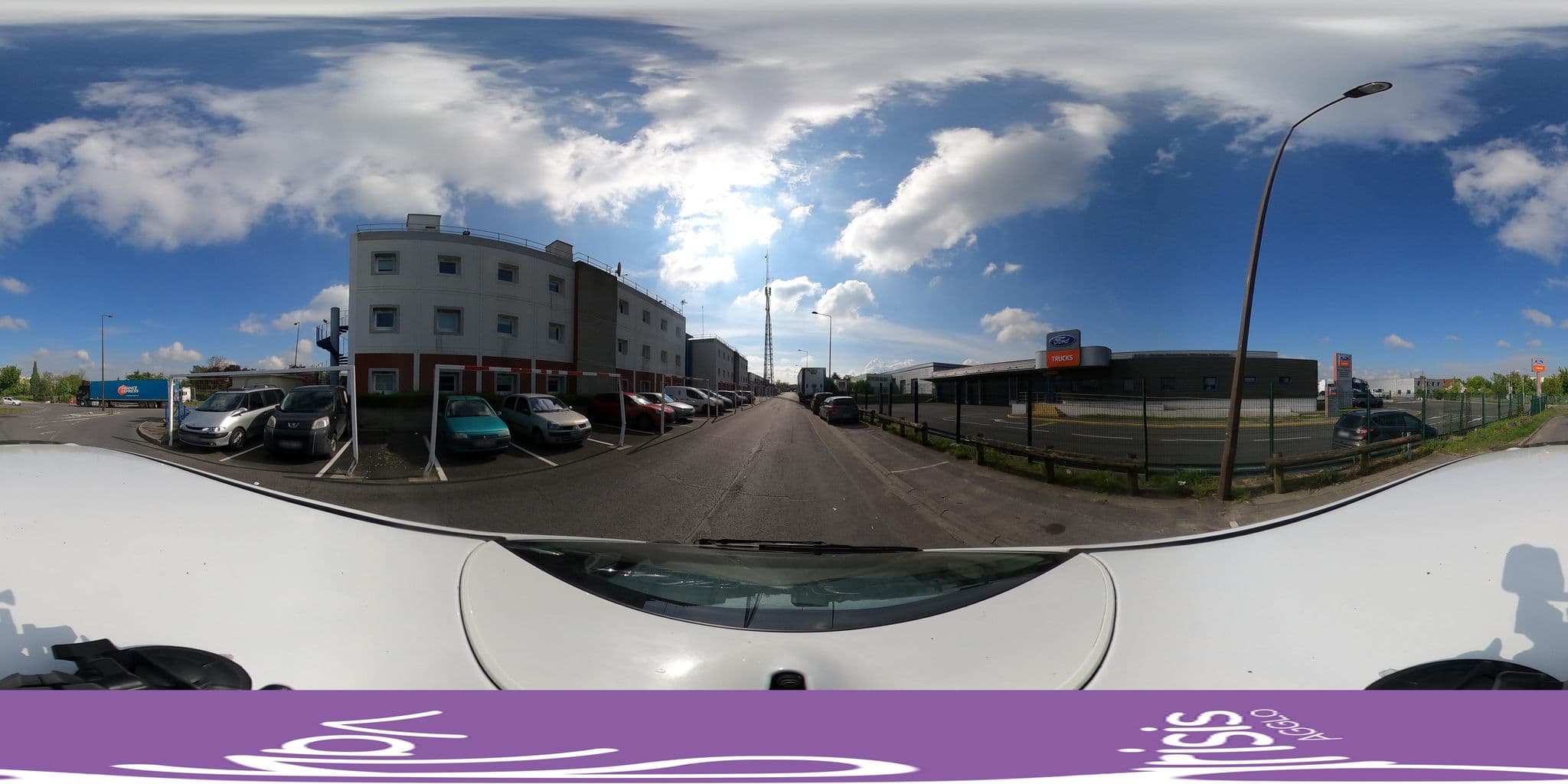 Street view near ibis budget Cergy Pierrelaye, Pierrelaye — © sigCAVP (CC BY-SA · Mapillary)