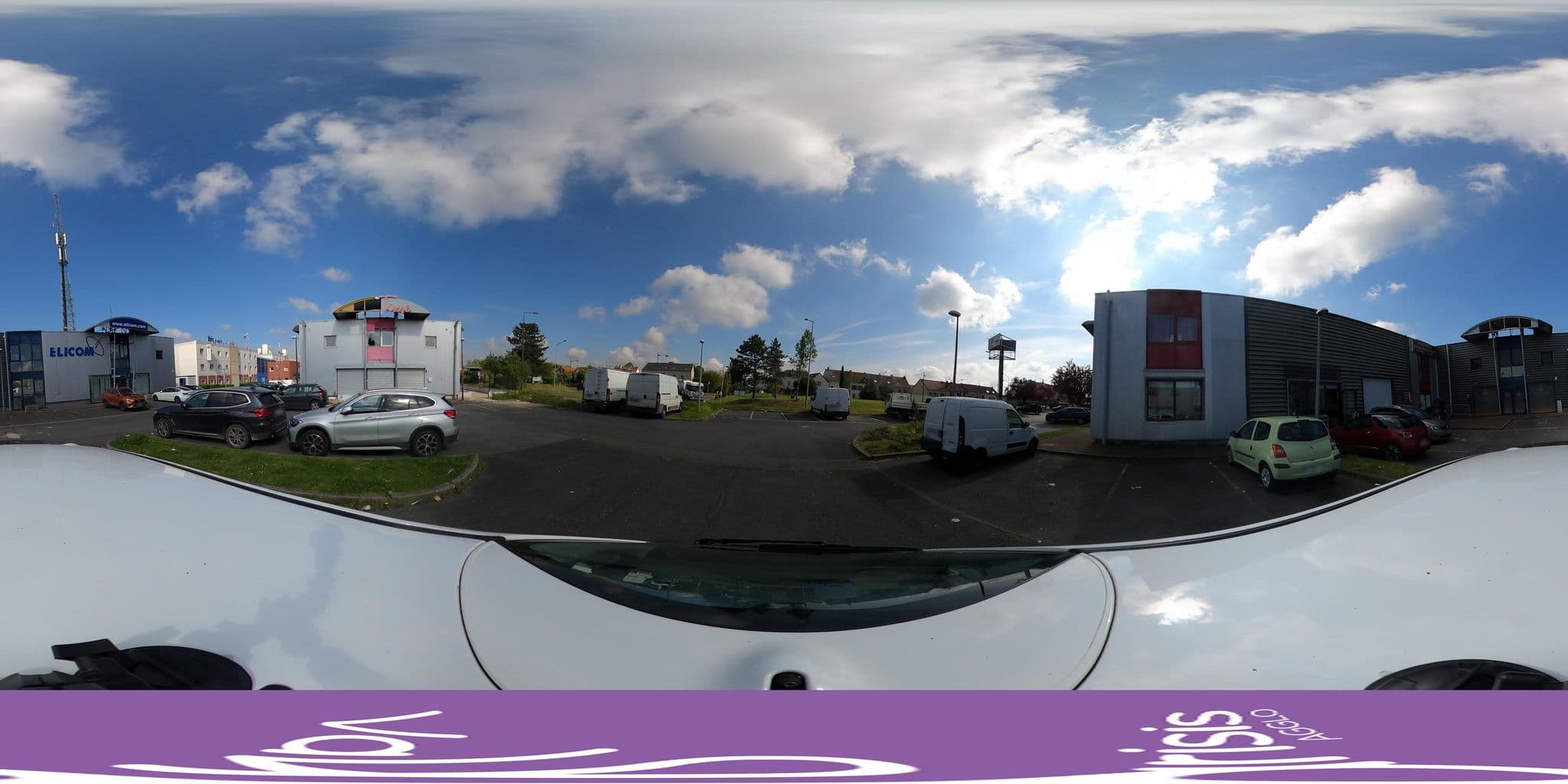 Street view near Quick Palace, Pierrelaye — © sigCAVP (CC BY-SA · Mapillary)