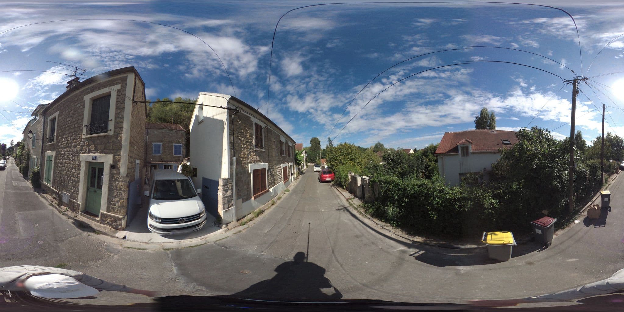 Street view near Chez Angélina, Ennery — © geovelo (CC BY-SA · Mapillary)