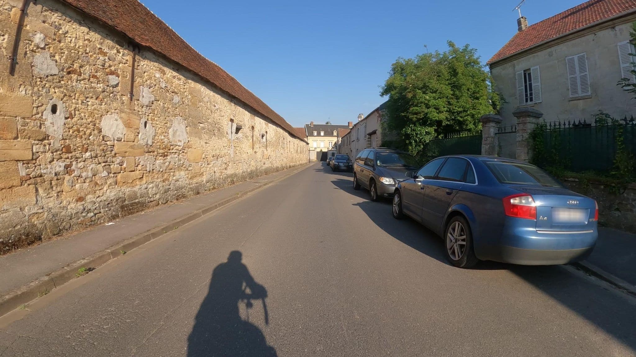 Street view near Gîtes de la Grande Ferme, Vigny — © Nzau (CC BY-SA · Mapillary)
