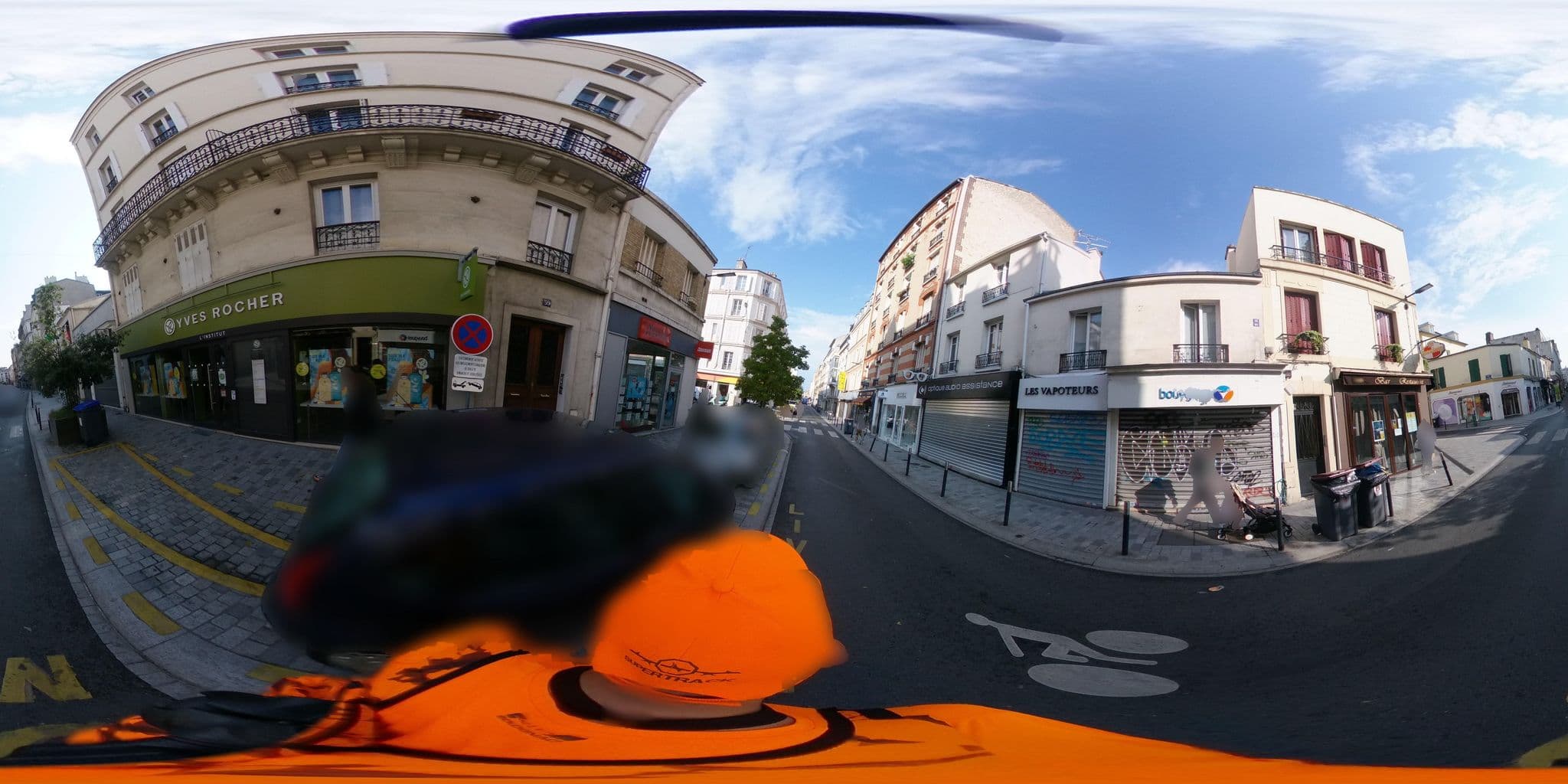 Street view near NOUVELLES-FRONTIERES, Bois-Colombes — © cartocite (CC BY-SA · Mapillary)