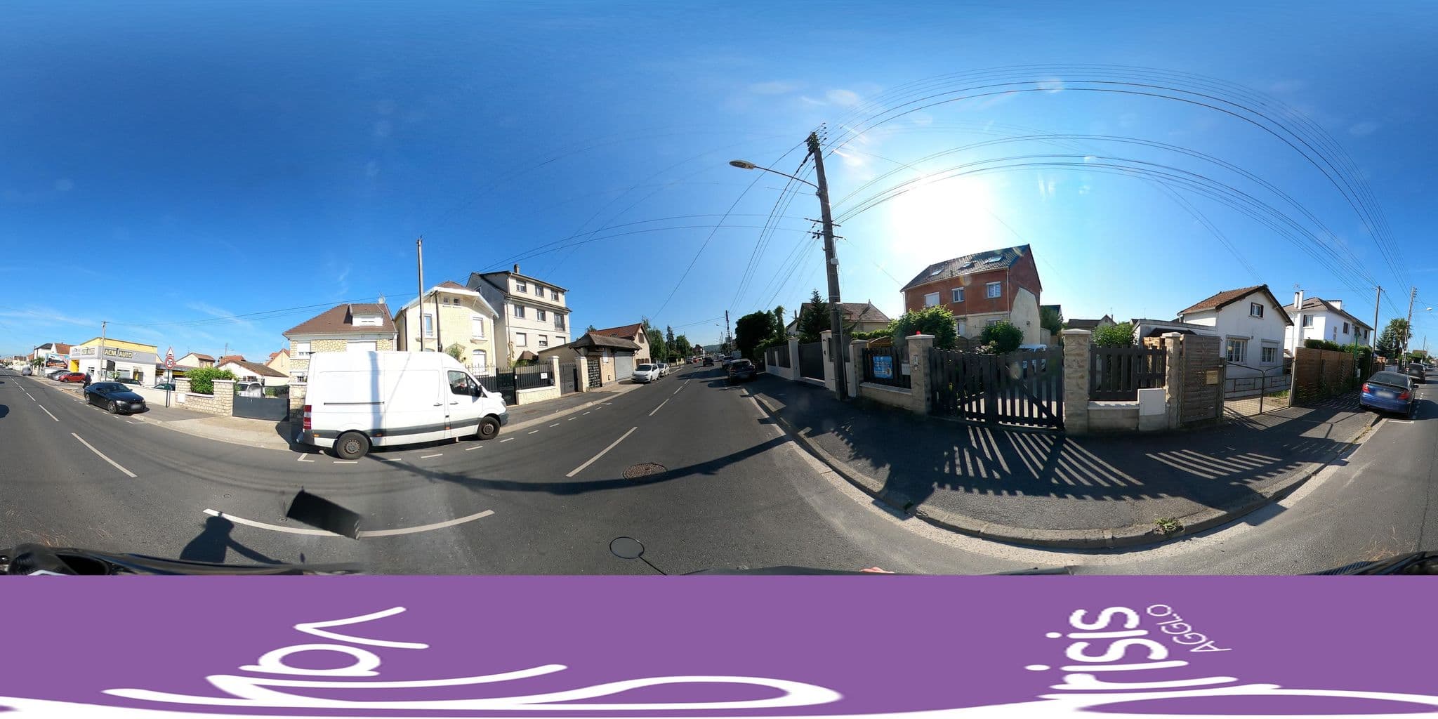 Street view near Hôtel Restaurant de la Plaine, Beauchamp — © sigCAVP (CC BY-SA · Mapillary)