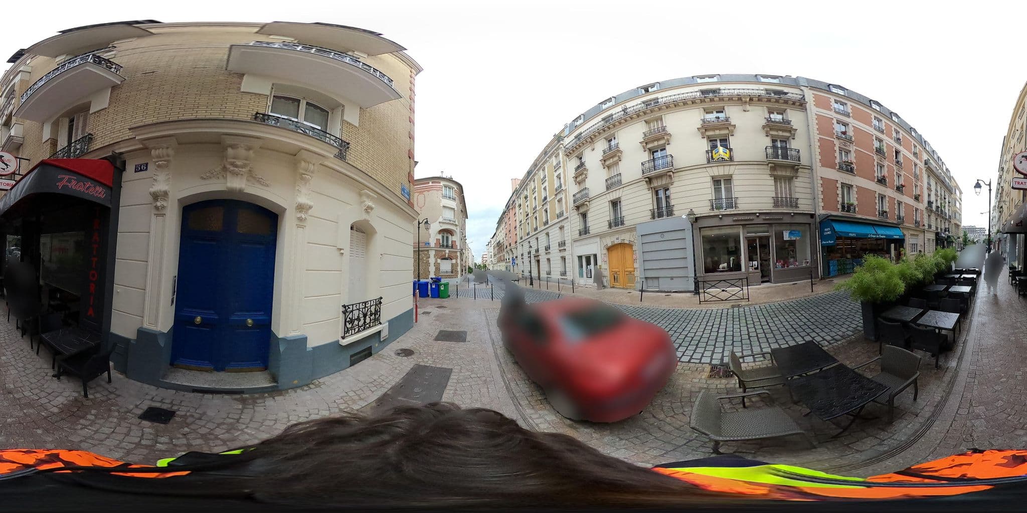 Street view near Hôtel Lutétia, Courbevoie — © cartocite (CC BY-SA · Mapillary)