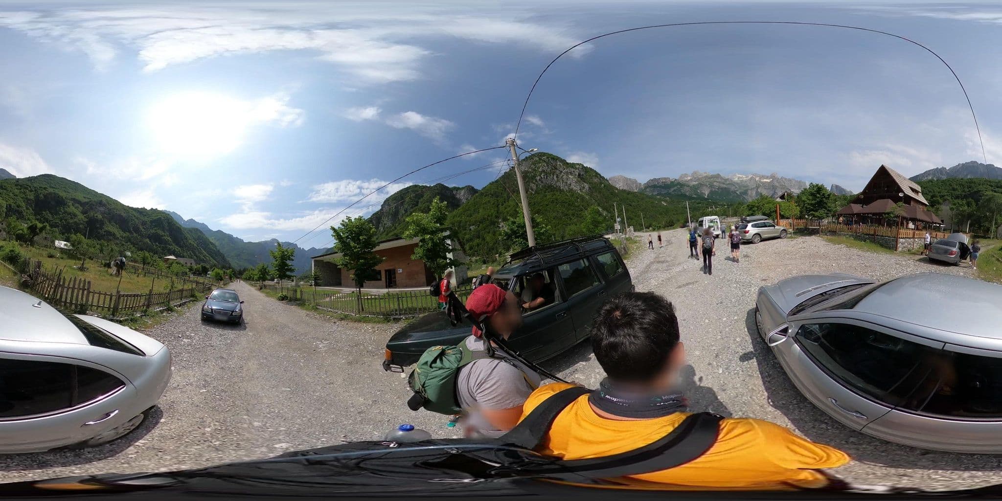 Street view near Bujtine - Restaurant "Gurra", Bajram Curri — © asturksever (CC BY-SA · Mapillary)