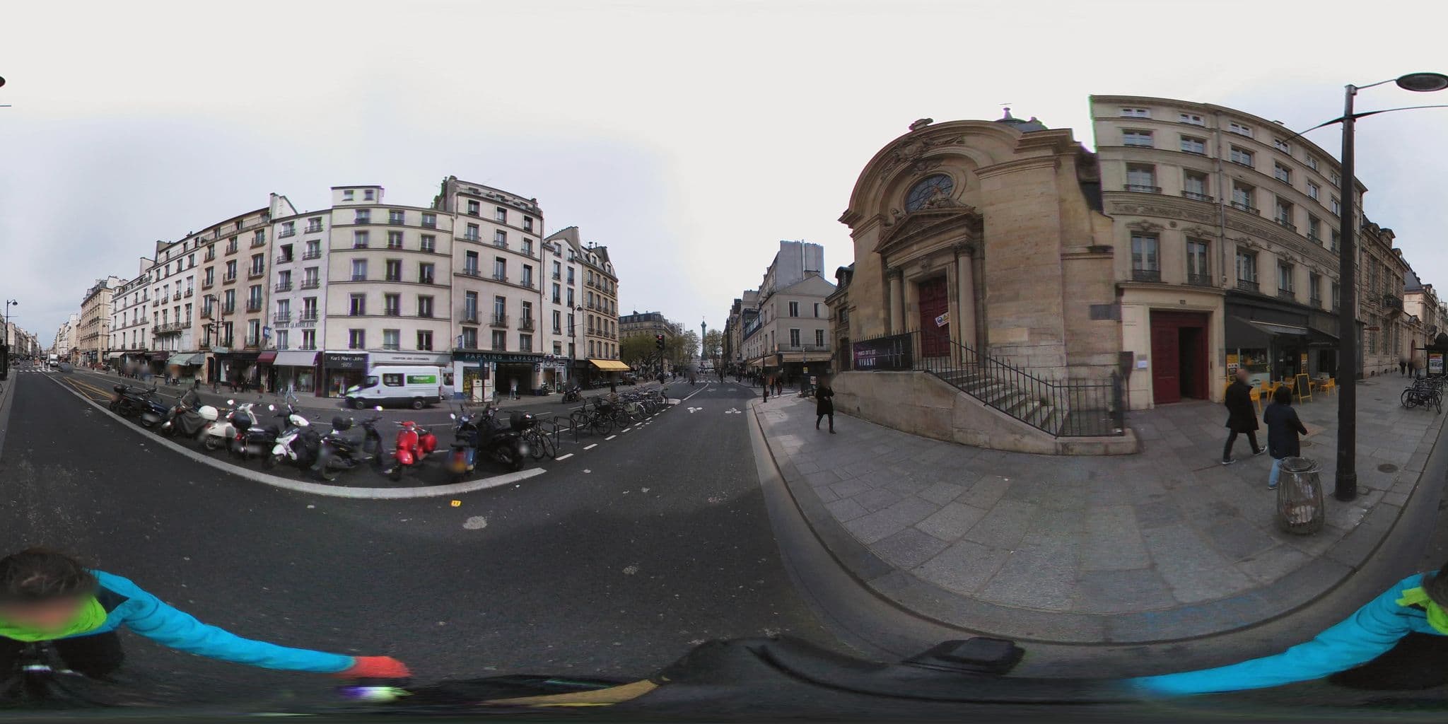 Street view near La Herse d'Or, Quinze-Vingts — © cartocite (CC BY-SA · Mapillary)