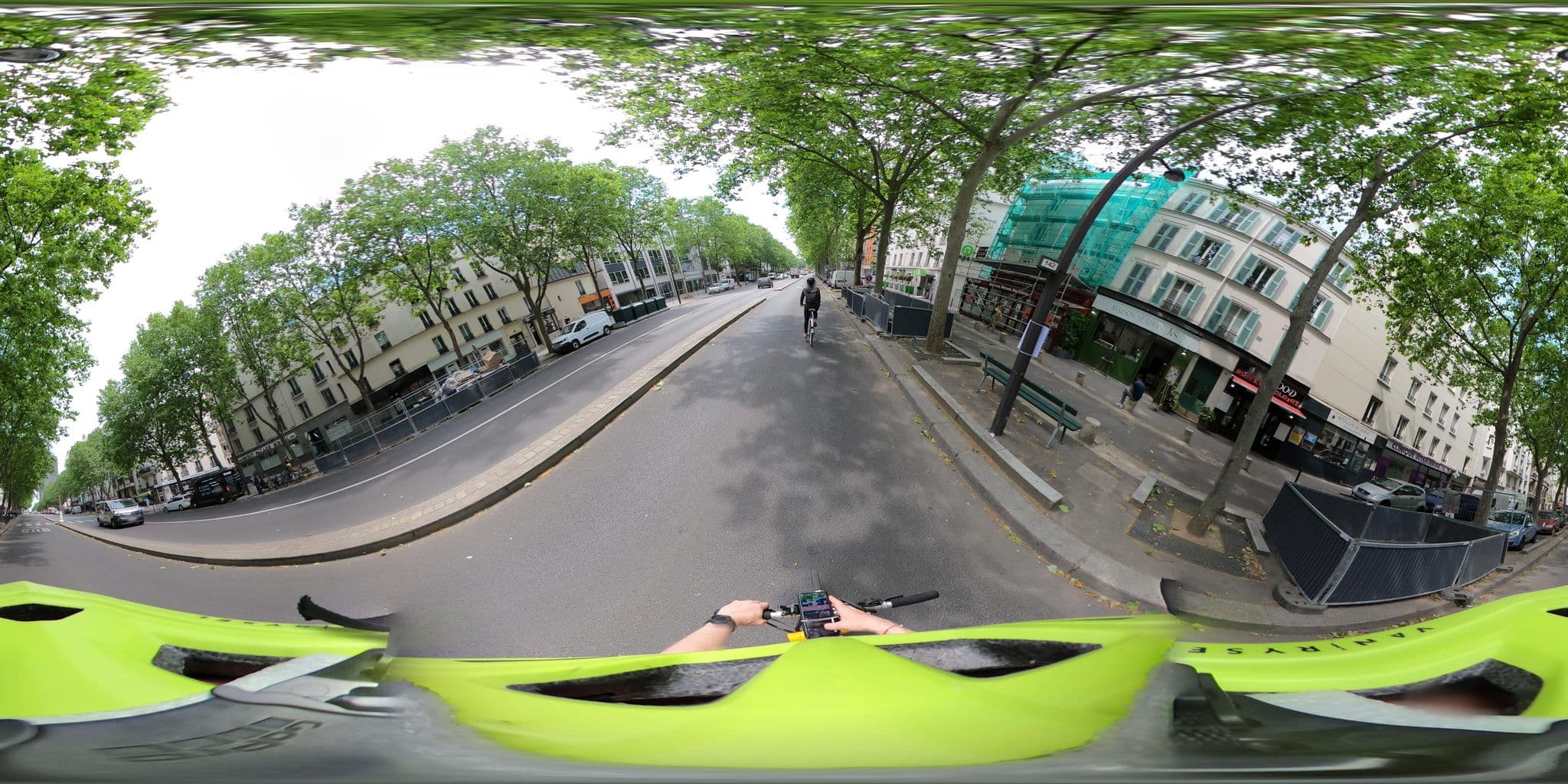 Street view near Le Maine Montparnasse Café, Paris 14 Observatoire — © Stefdegreef (CC BY-SA · Mapillary)