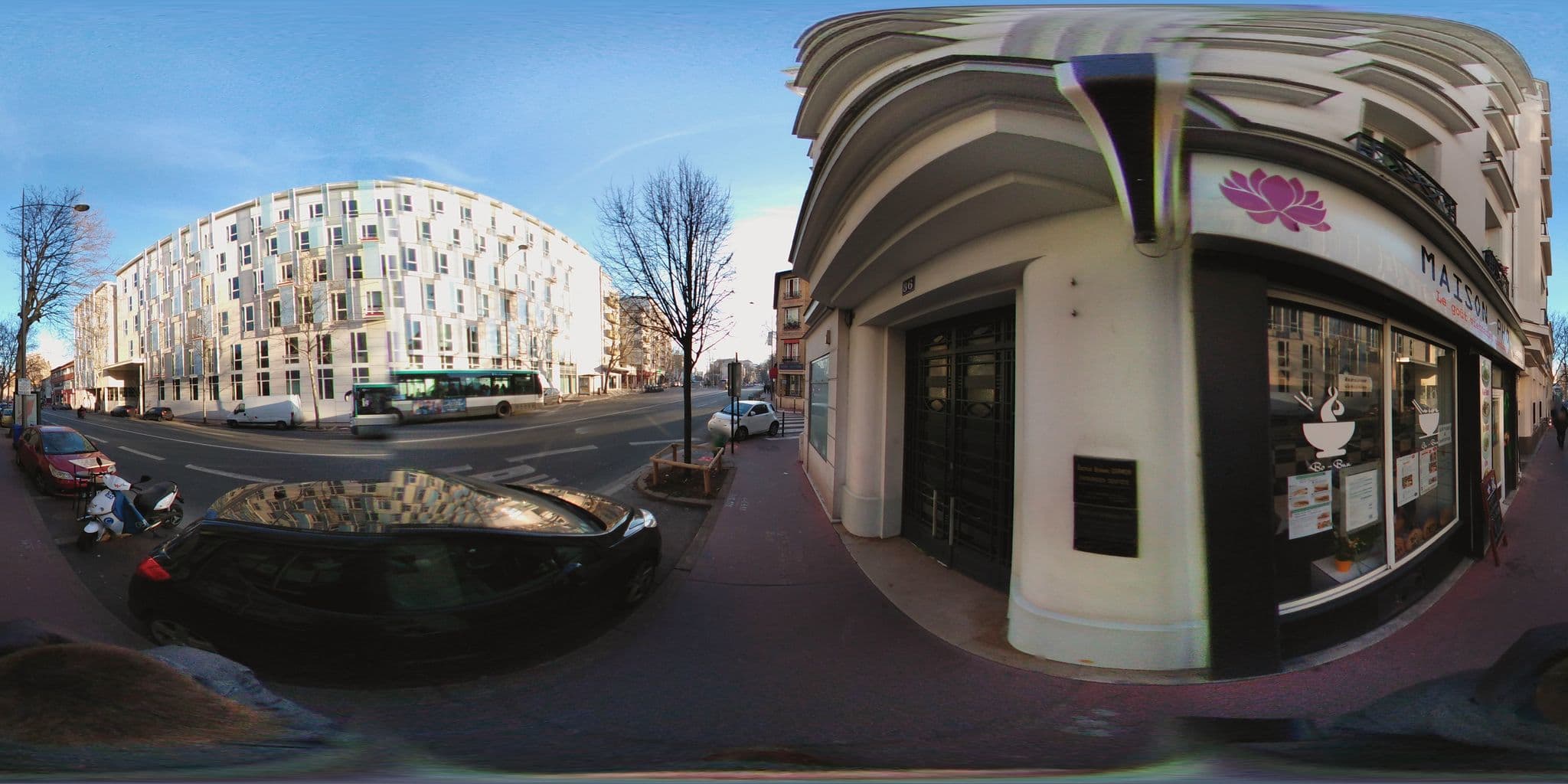 Street view near Select Hôtel, Montrouge — © overflorian (CC BY-SA · Mapillary)