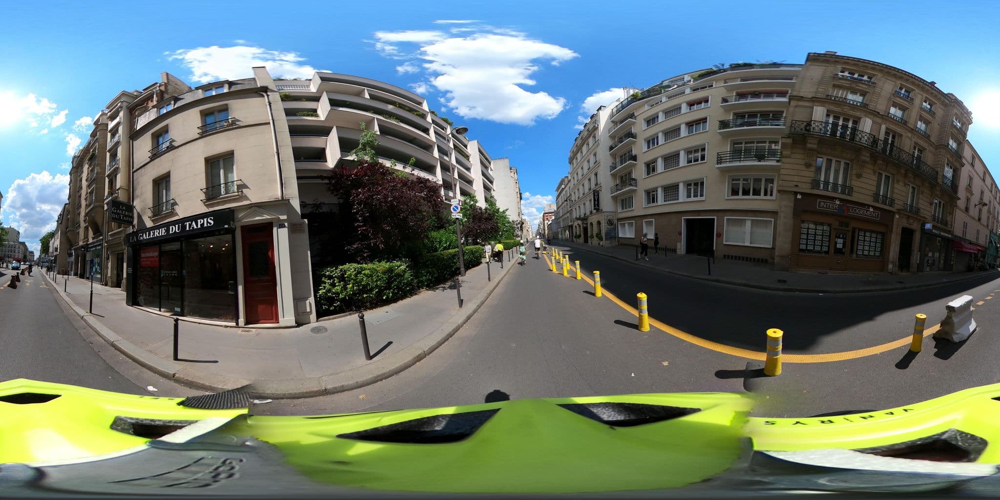 Street view near Les Cinq Freres Chinois, Paris 06 Luxembourg — © Stefdegreef (CC BY-SA · Mapillary)