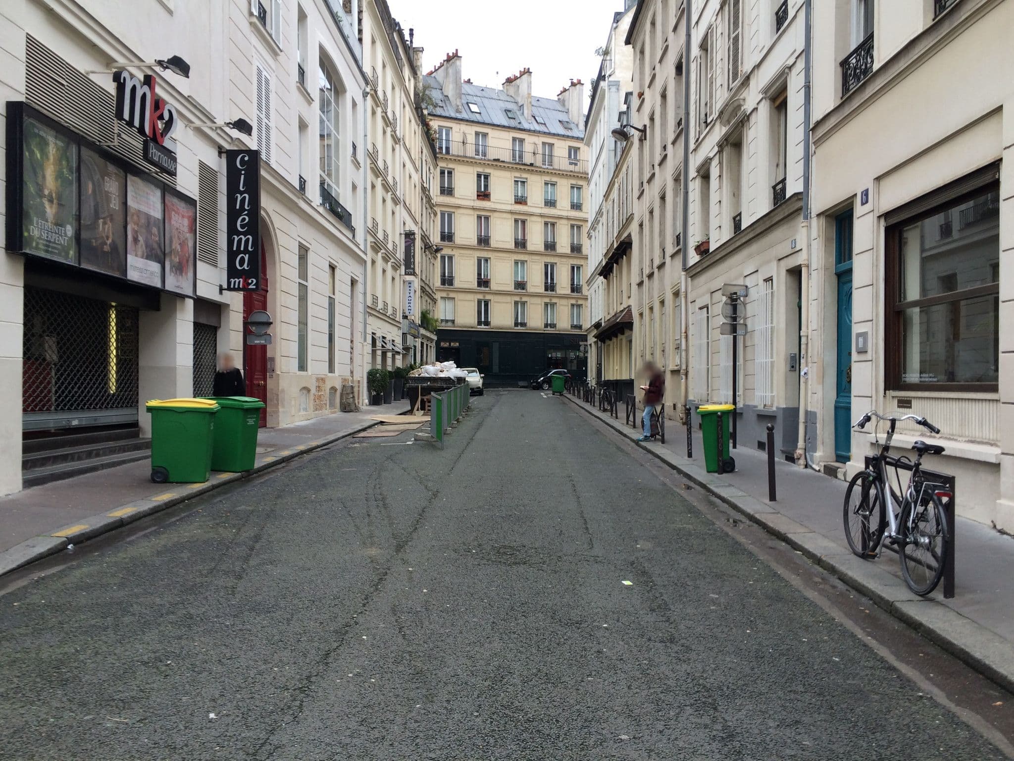 Street view near Hôtel Chaplain Rive Gauche, Paris 06 Luxembourg — © r0m1r (CC BY-SA · Mapillary)