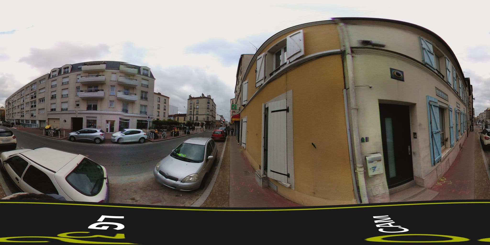 Street view near Hôtel Moderne, Montrouge — © francois2 (CC BY-SA · Mapillary)