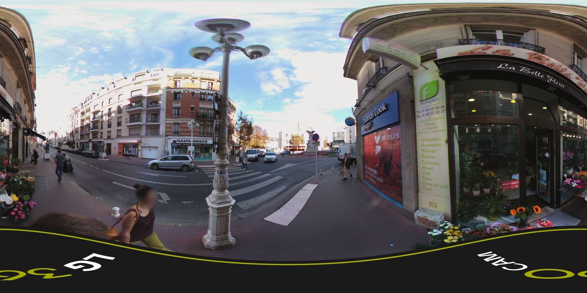 Street view near Selectour - Servotel Voyages, Montrouge — © overflorian (CC BY-SA · Mapillary)