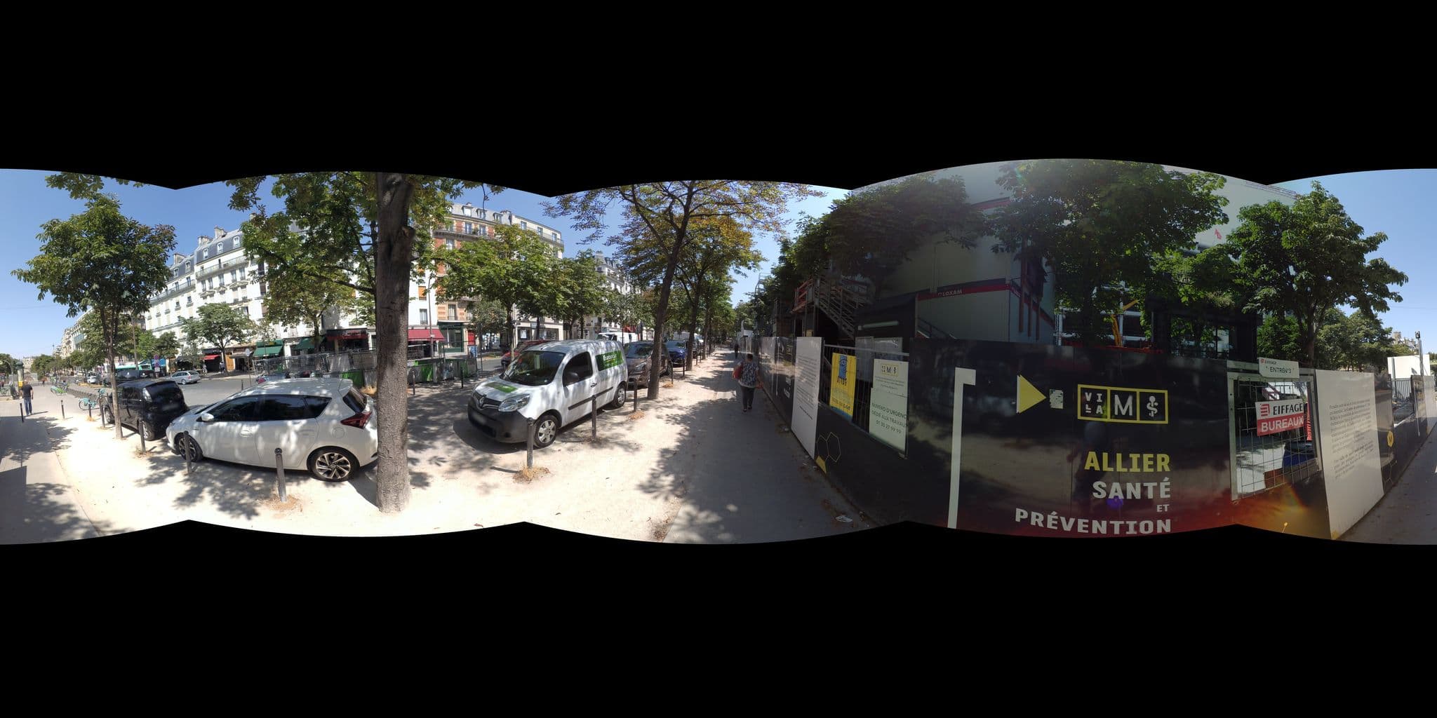 Street view near Le Meditel, Paris 15 Vaugirard — © stephanep (CC BY-SA · Mapillary)