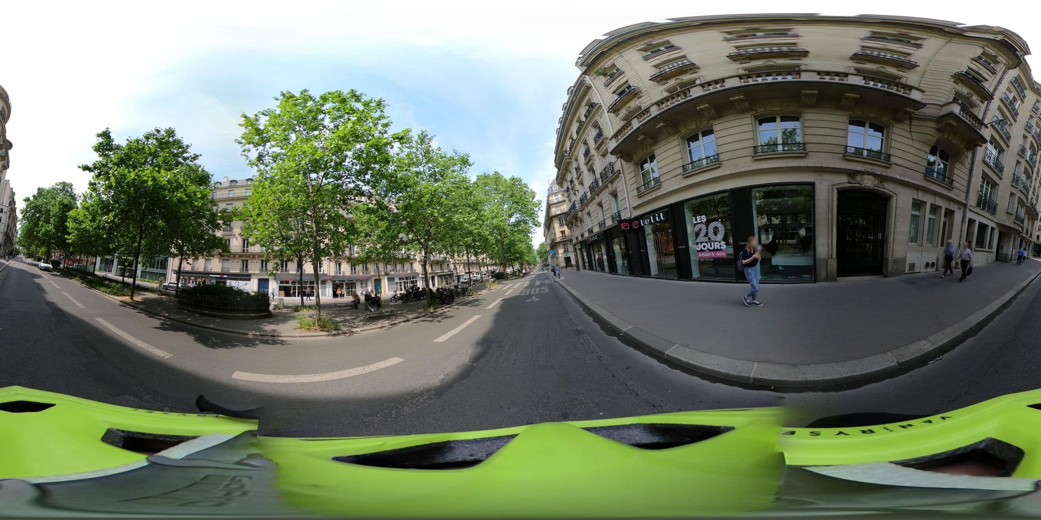 Street view near Hôtel Sainte-Beuve, Paris 06 Luxembourg — © Stefdegreef (CC BY-SA · Mapillary)