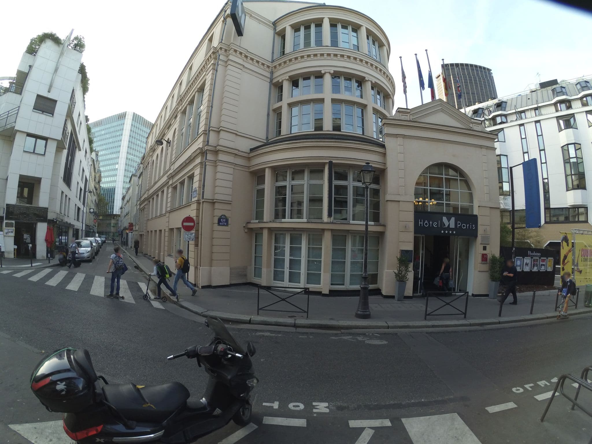 Street view near Le M, Paris 14 Observatoire — © stephanep (CC BY-SA · Mapillary)