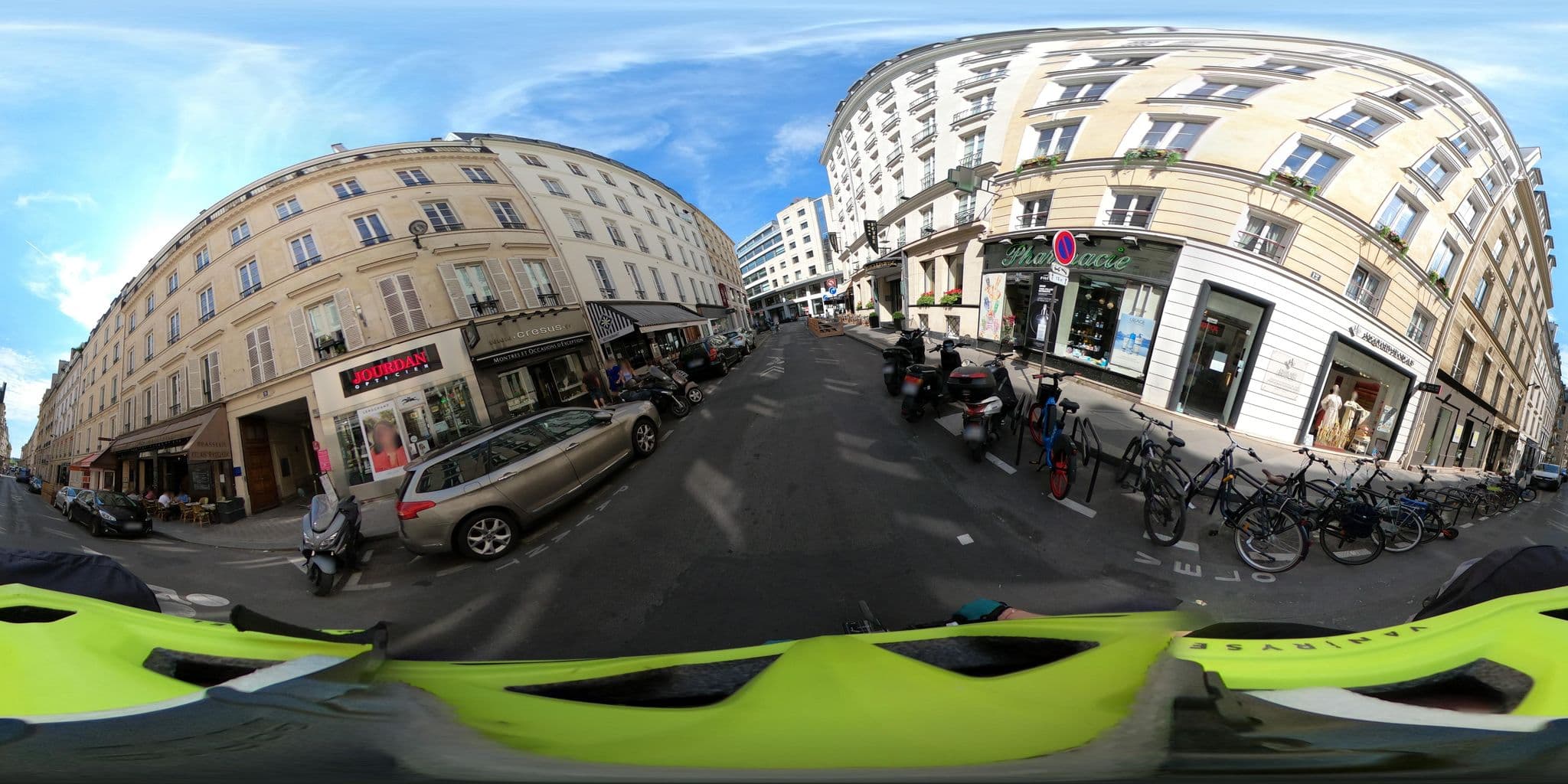 Street view near Best Western Premier Opera Richepanse, Paris 08 Élysée — © Stefdegreef (CC BY-SA · Mapillary)