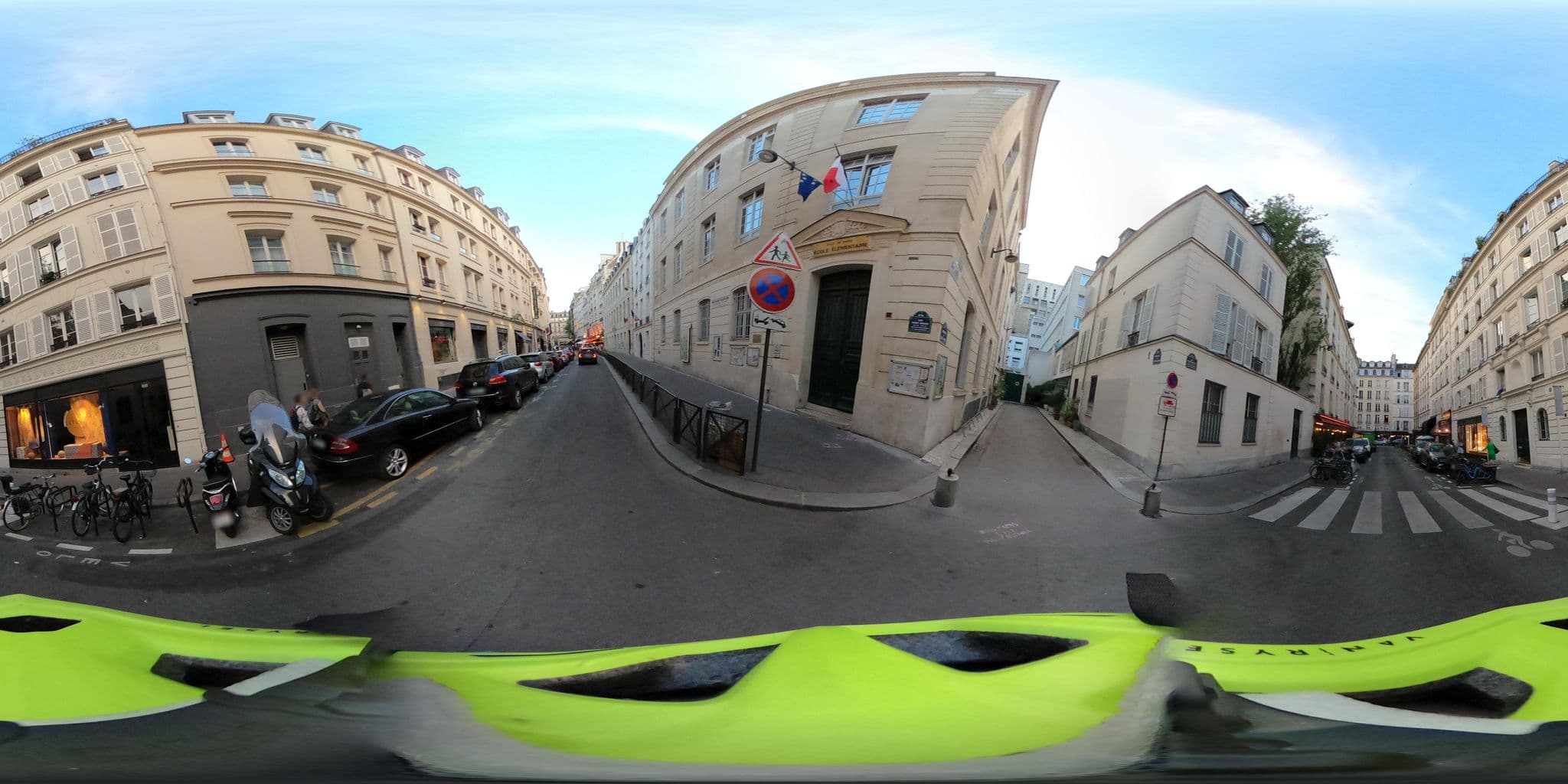 Street view near Hôtel Saint Germain Des Prés, Paris 06 Luxembourg — © Stefdegreef (CC BY-SA · Mapillary)