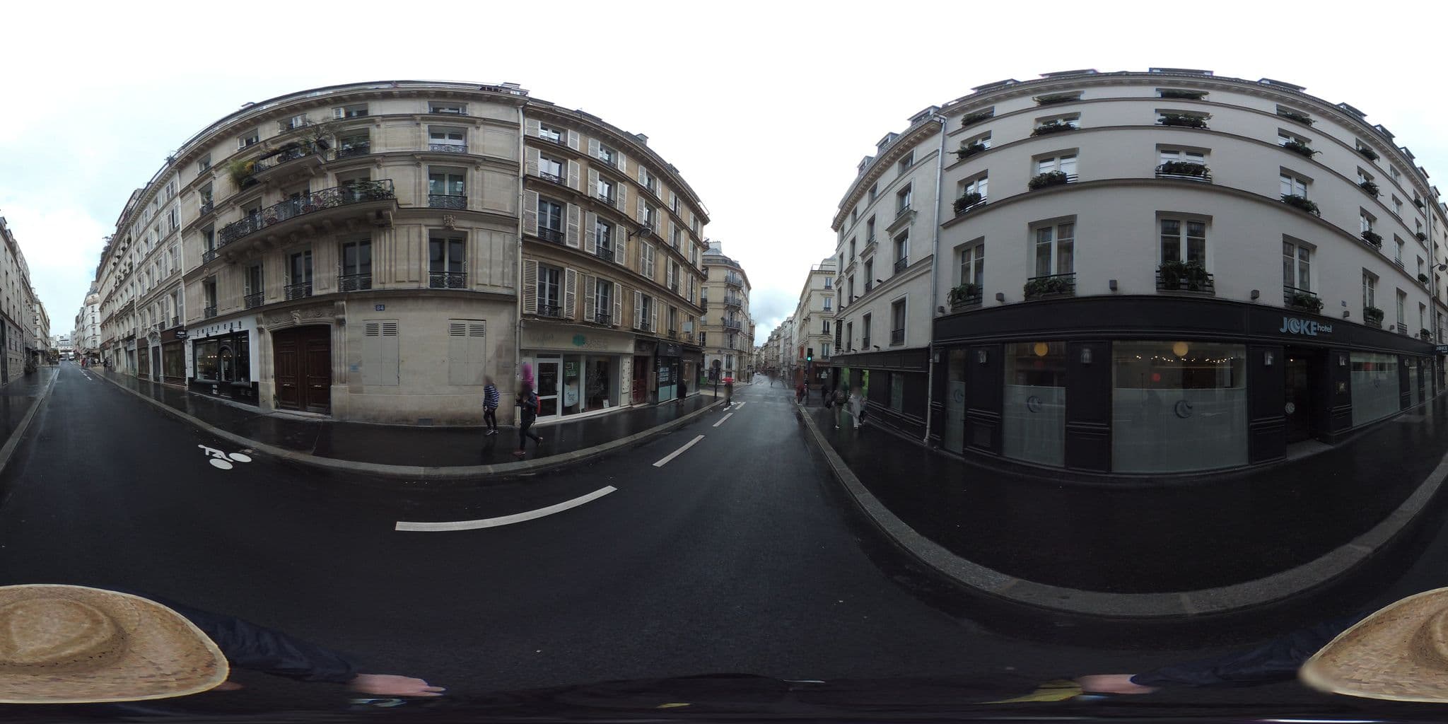 Street view near Titine Corporate, Paris 17 Batignolles-Monceau — © geovelo (CC BY-SA · Mapillary)