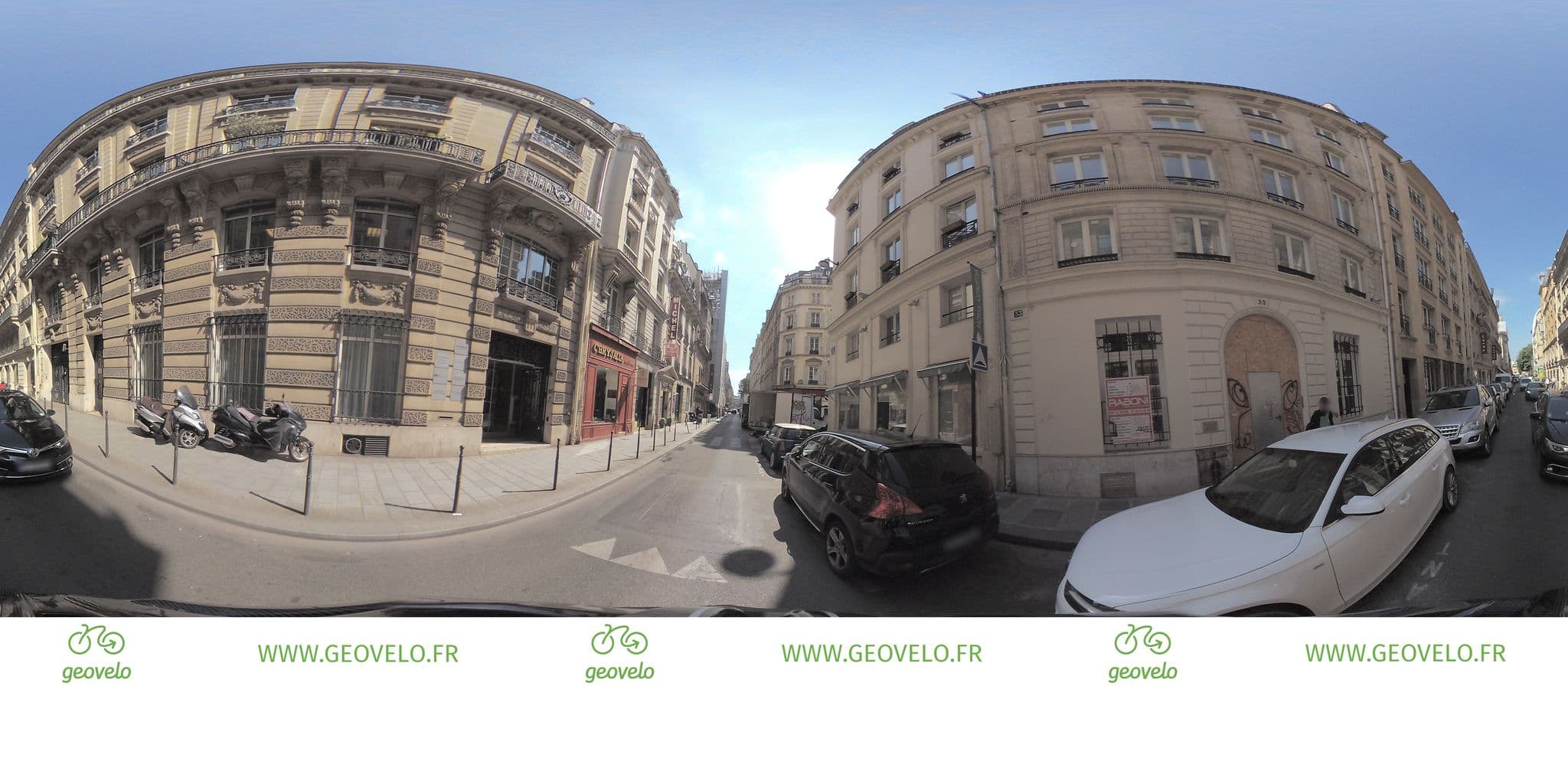 Street view near Squarebreak, Paris 08 Élysée — © simon_geovelo (CC BY-SA · Mapillary)
