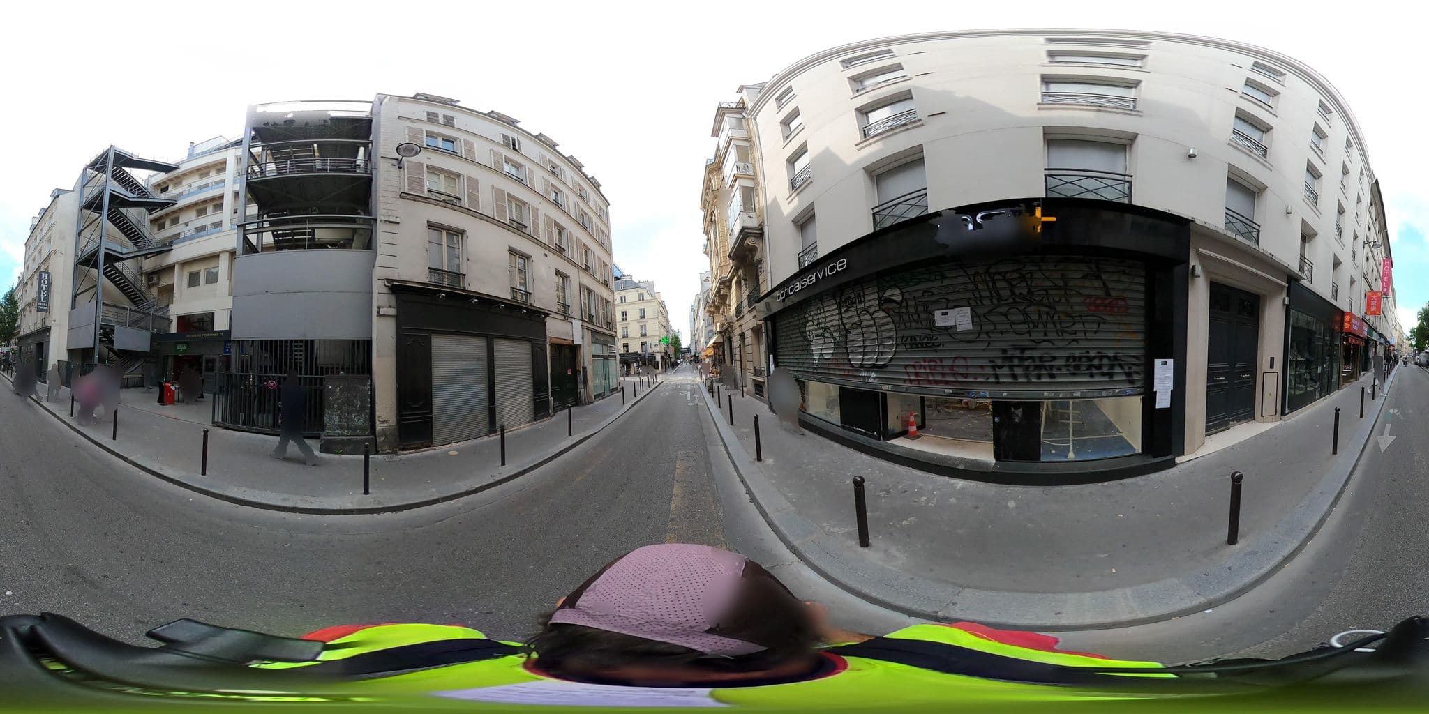 Street view near A.B.H, Paris 09 Opéra — © cartocite (CC BY-SA · Mapillary)