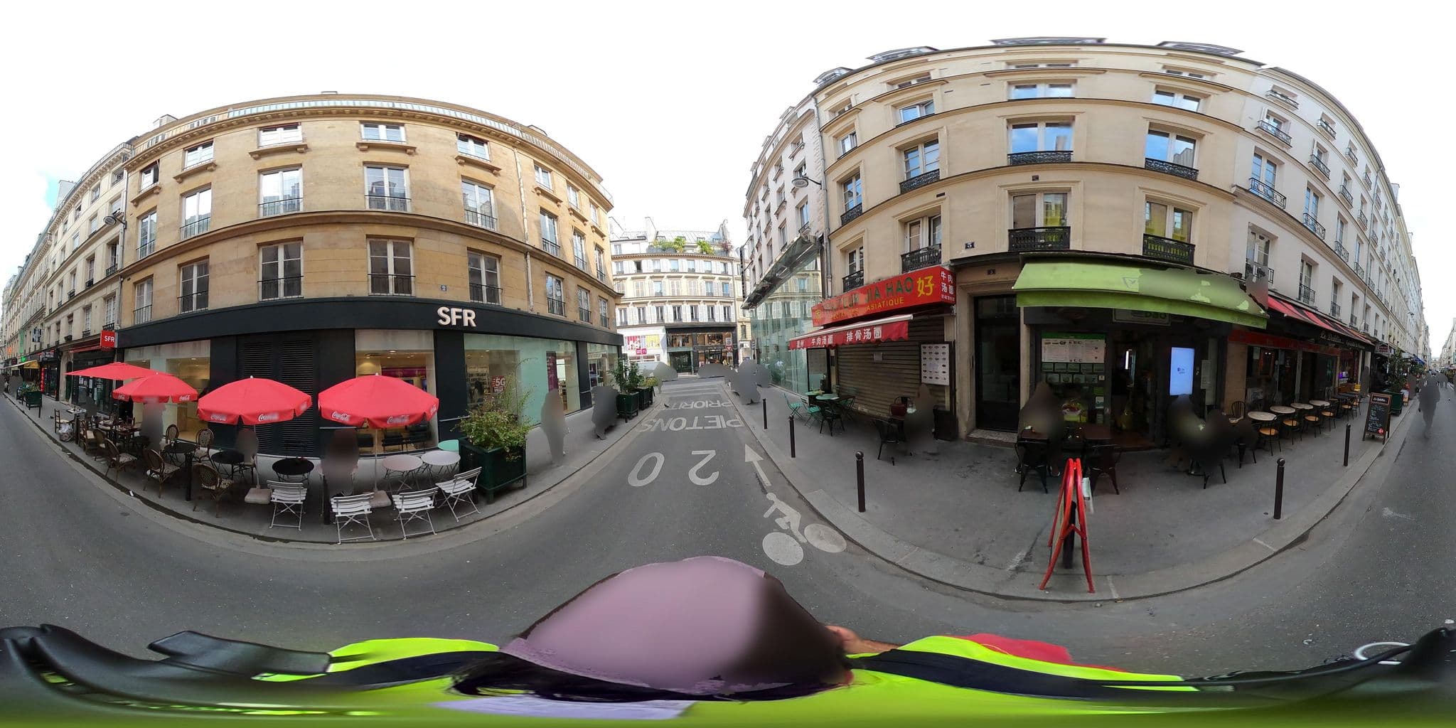 Street view near Le rouge et le noir à Opera, Paris 09 Opéra — © cartocite (CC BY-SA · Mapillary)