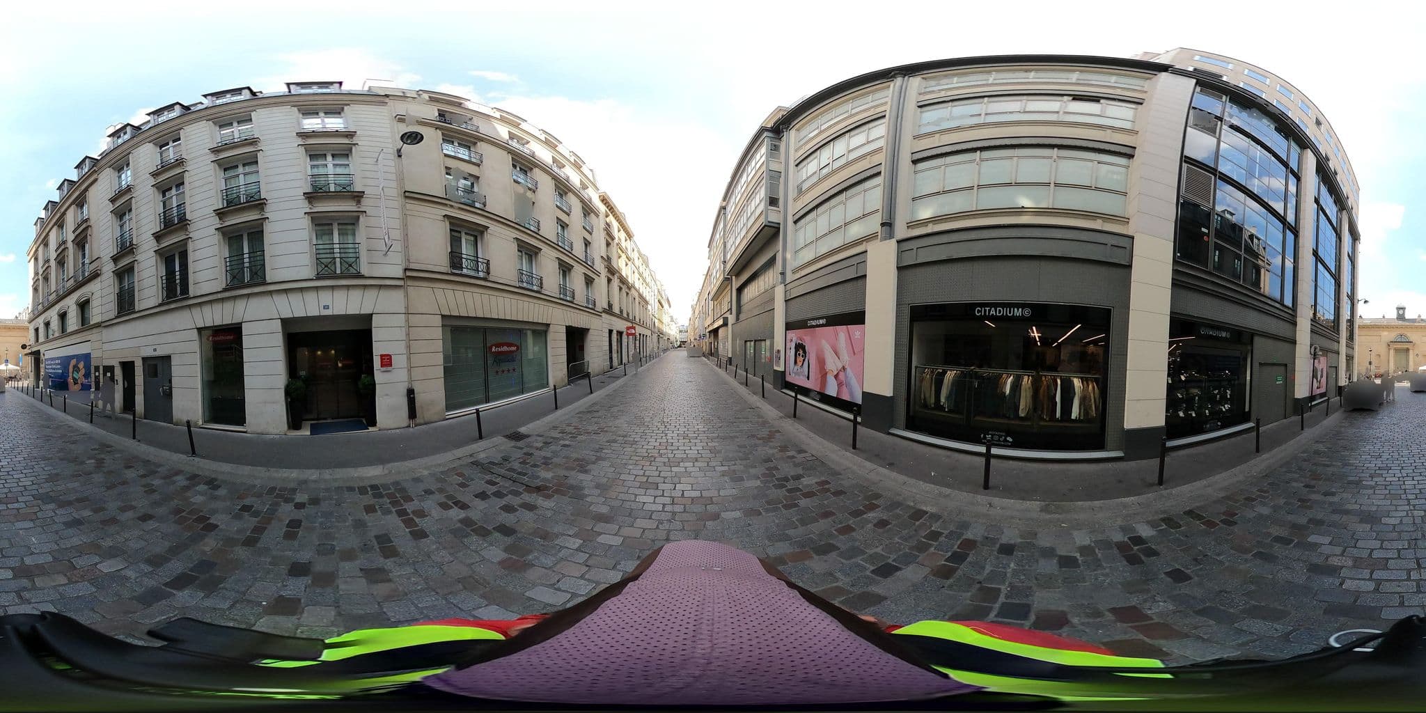 Street view near Residhome Appart Hotel Paris Opera, Paris 08 Élysée — © cartocite (CC BY-SA · Mapillary)