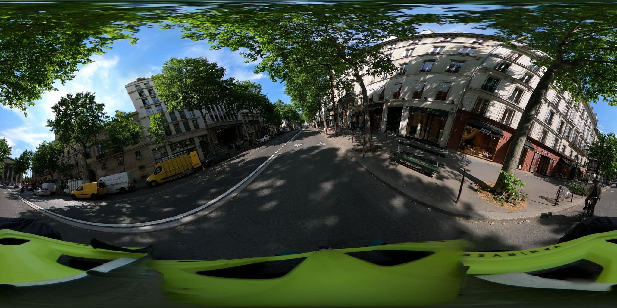 Street view near Hotel Madeline Haussmann, Paris 08 Élysée — © Stefdegreef (CC BY-SA · Mapillary)