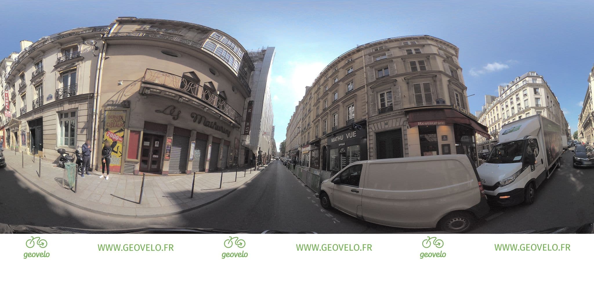 Street view near Hôtel Malown, Paris 08 Élysée — © simon_geovelo (CC BY-SA · Mapillary)
