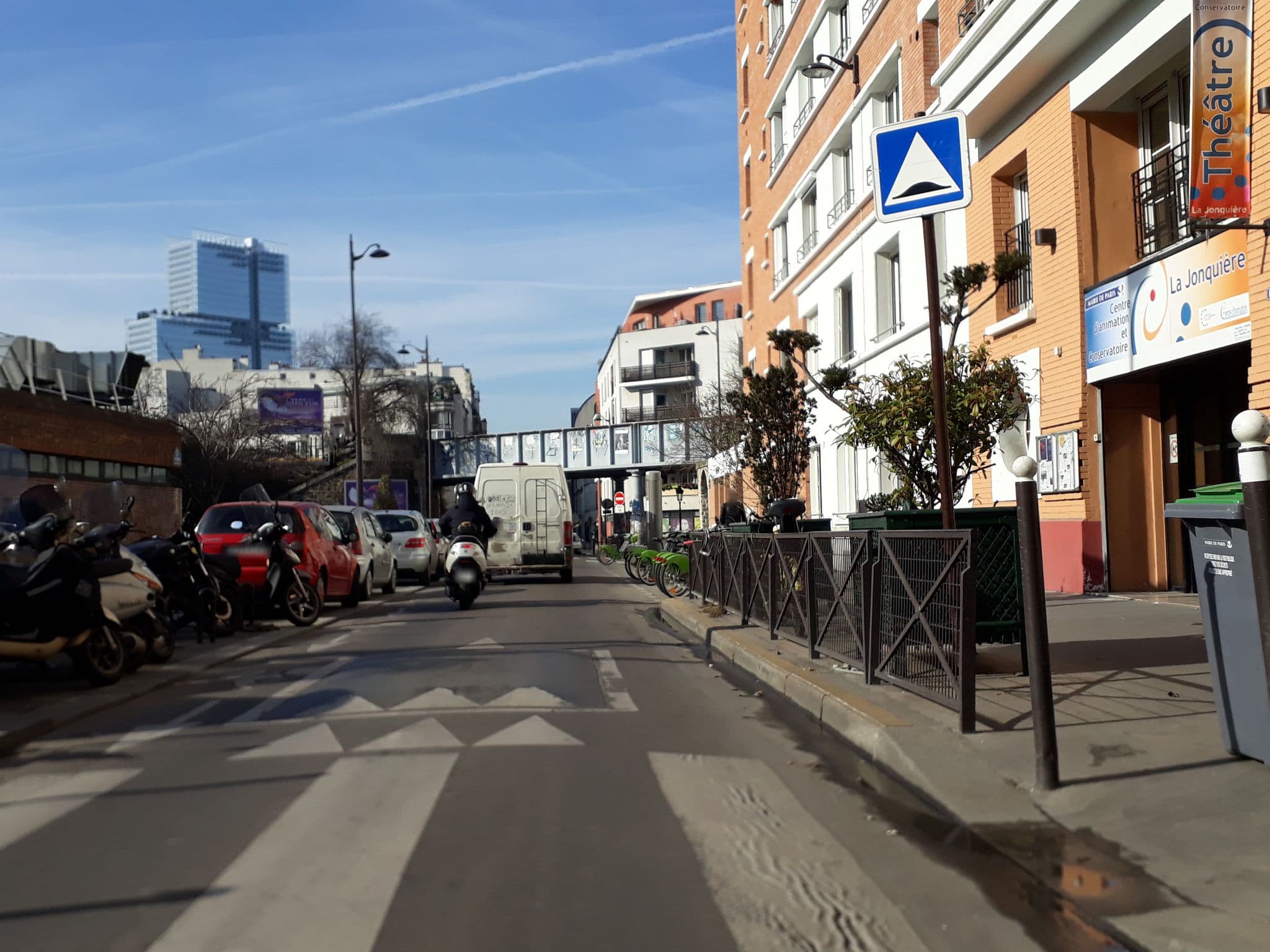 Street view near My Apartment in Paris Jonquiere, Clichy — © laurentlouf (CC BY-SA · Mapillary)