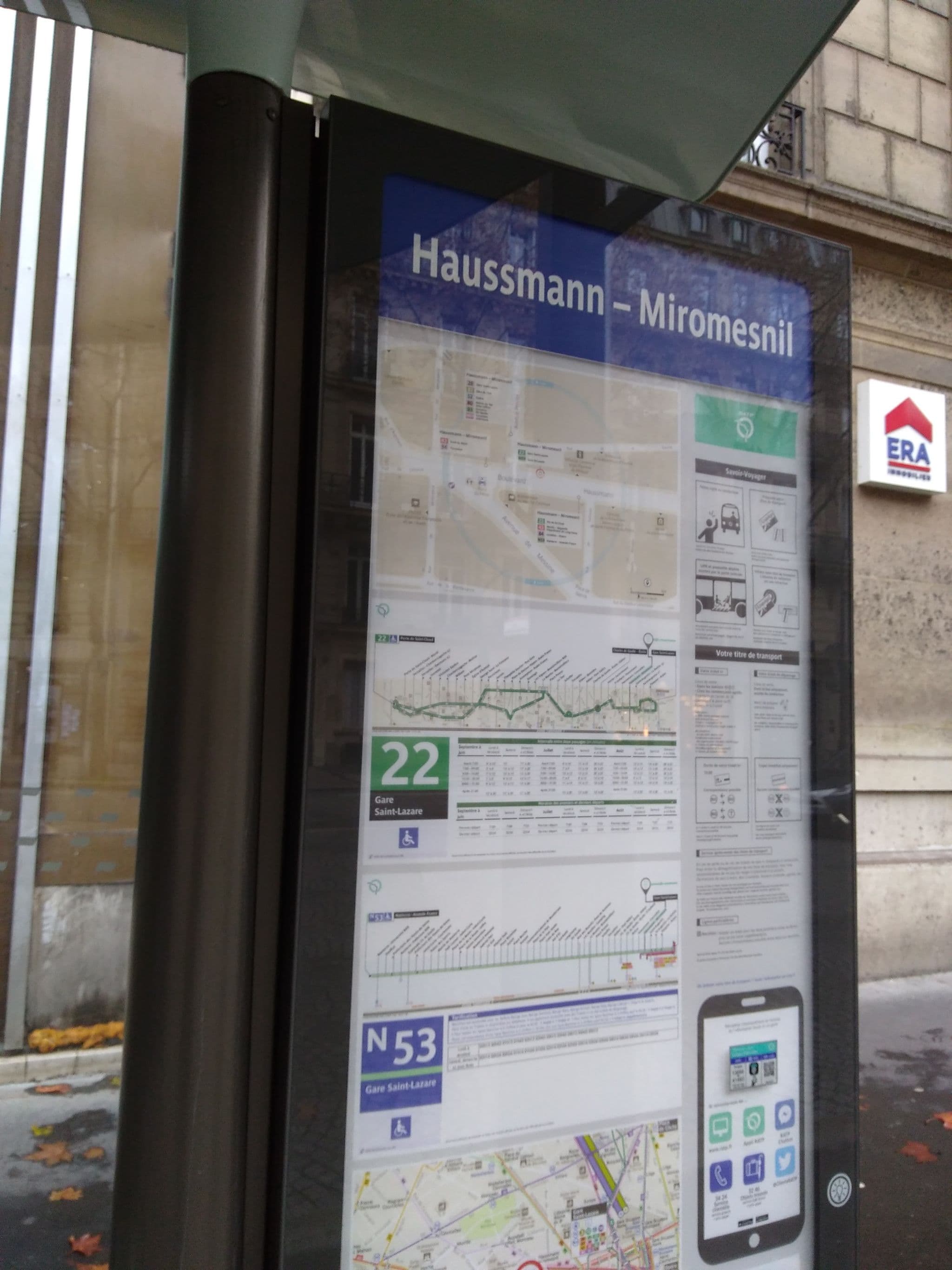 Street view near Aparthotel Adagio Paris Haussmann Champs-Elysées, Paris 08 Élysée — © nlehuby (CC BY-SA · Mapillary)