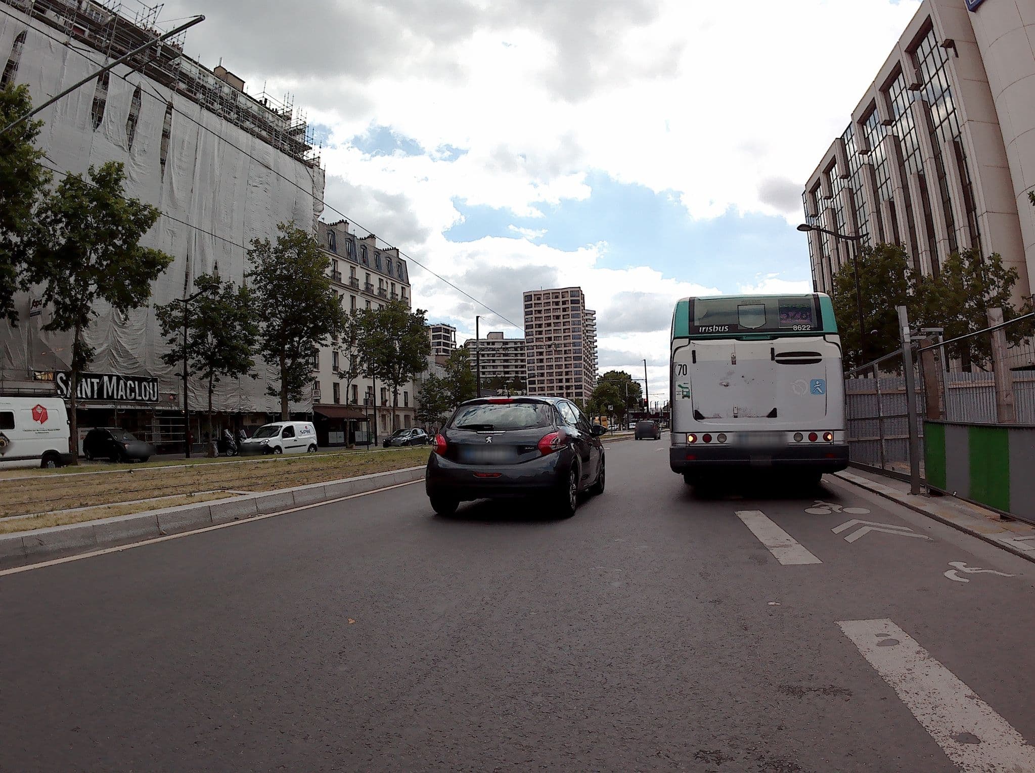 Street view near B&B Hotel Paris 17 Batignolles, Clichy — © patman (CC BY-SA · Mapillary)