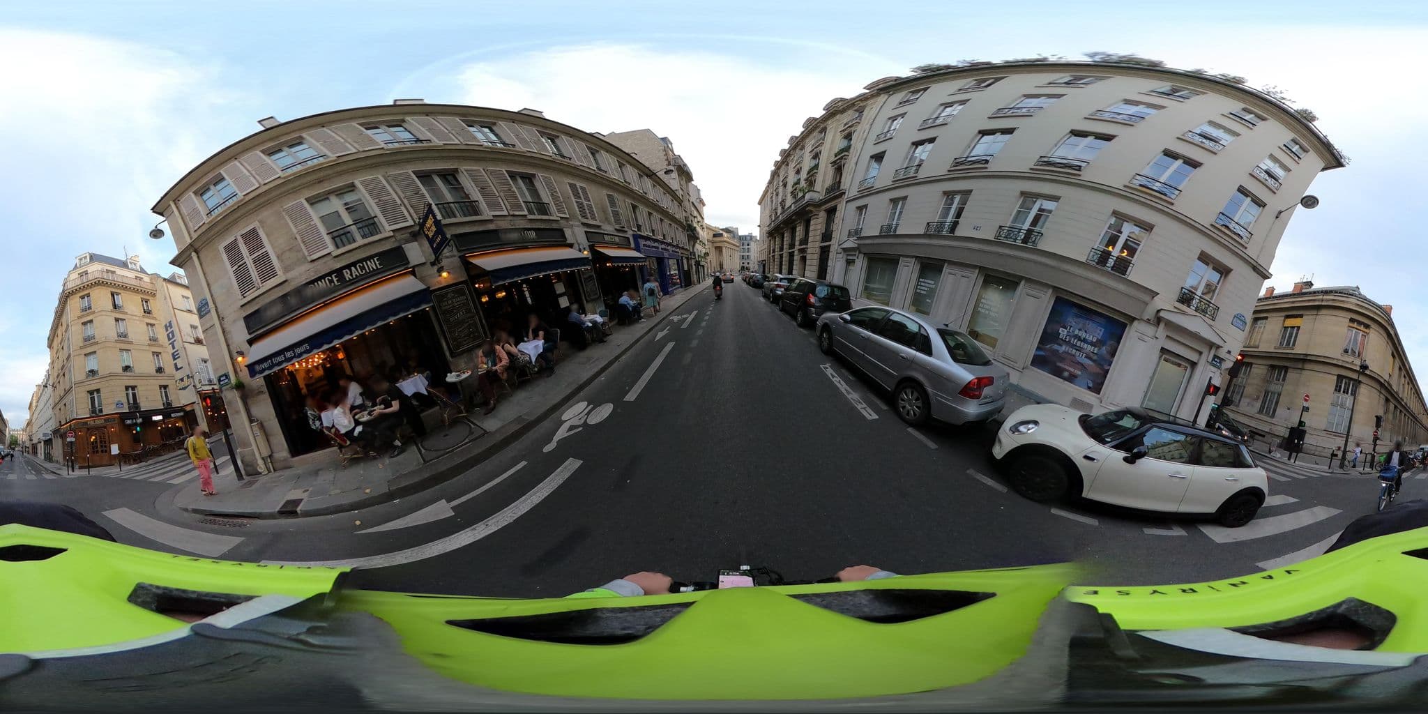 Street view near Appartements Saint-Germain Odeon, Paris 06 Luxembourg — © Stefdegreef (CC BY-SA · Mapillary)