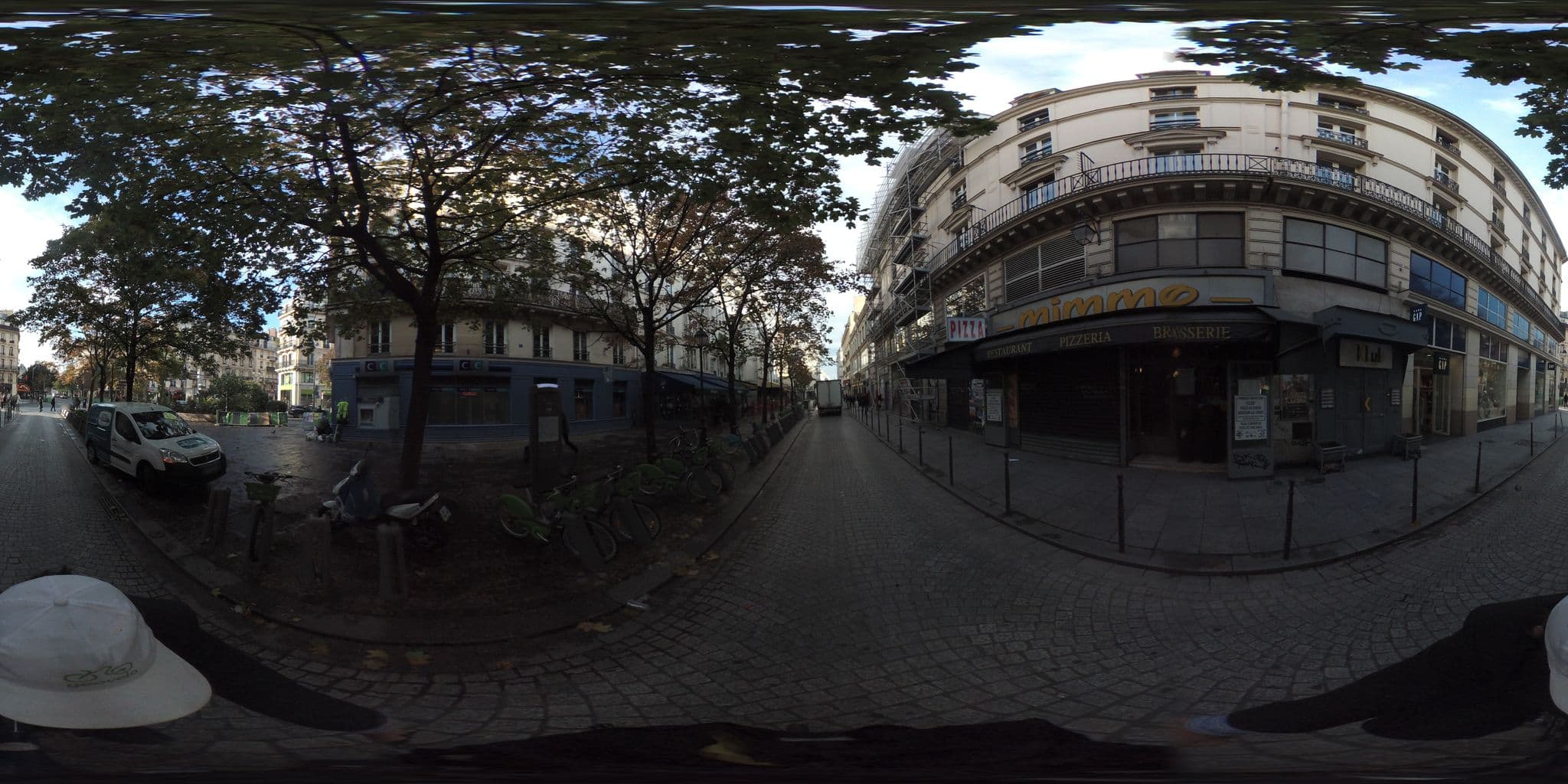 Street view near AlberGinn Suites Rivoli - Les Halles, Paris 04 Hôtel-de-Ville — © geovelo (CC BY-SA · Mapillary)
