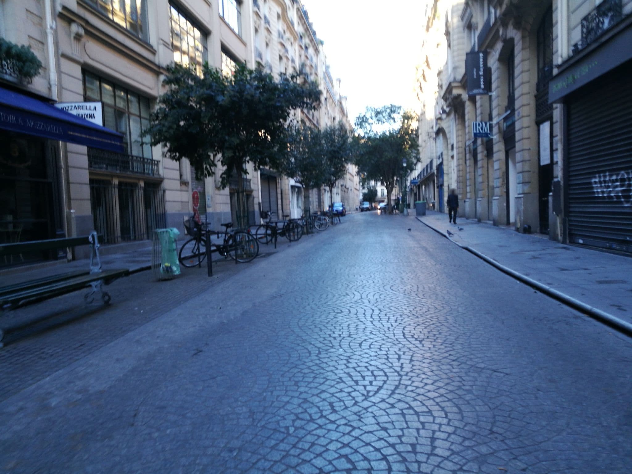 Street view near Scandinavian Le Web 2012 Embassy Montergueil, Paris 02 Bourse — © lga (CC BY-SA · Mapillary)