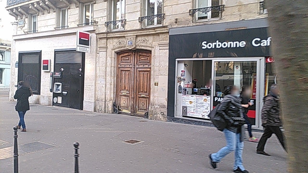 Street view near Hotel TDJ, Paris — © britze (CC BY-SA · Mapillary)