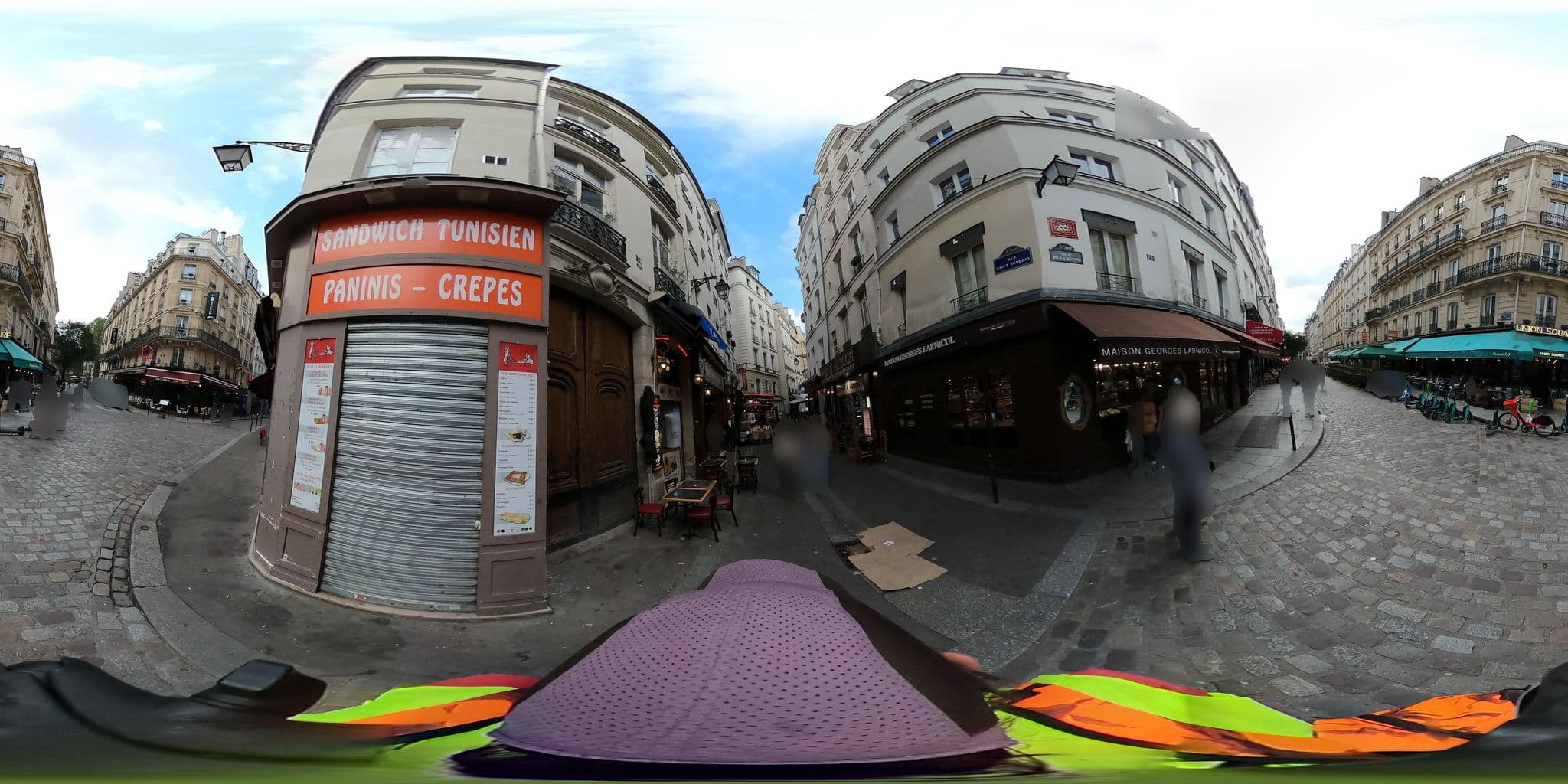 Street view near Studios Paris Appartement Quartier Latin, Paris — © cartocite (CC BY-SA · Mapillary)