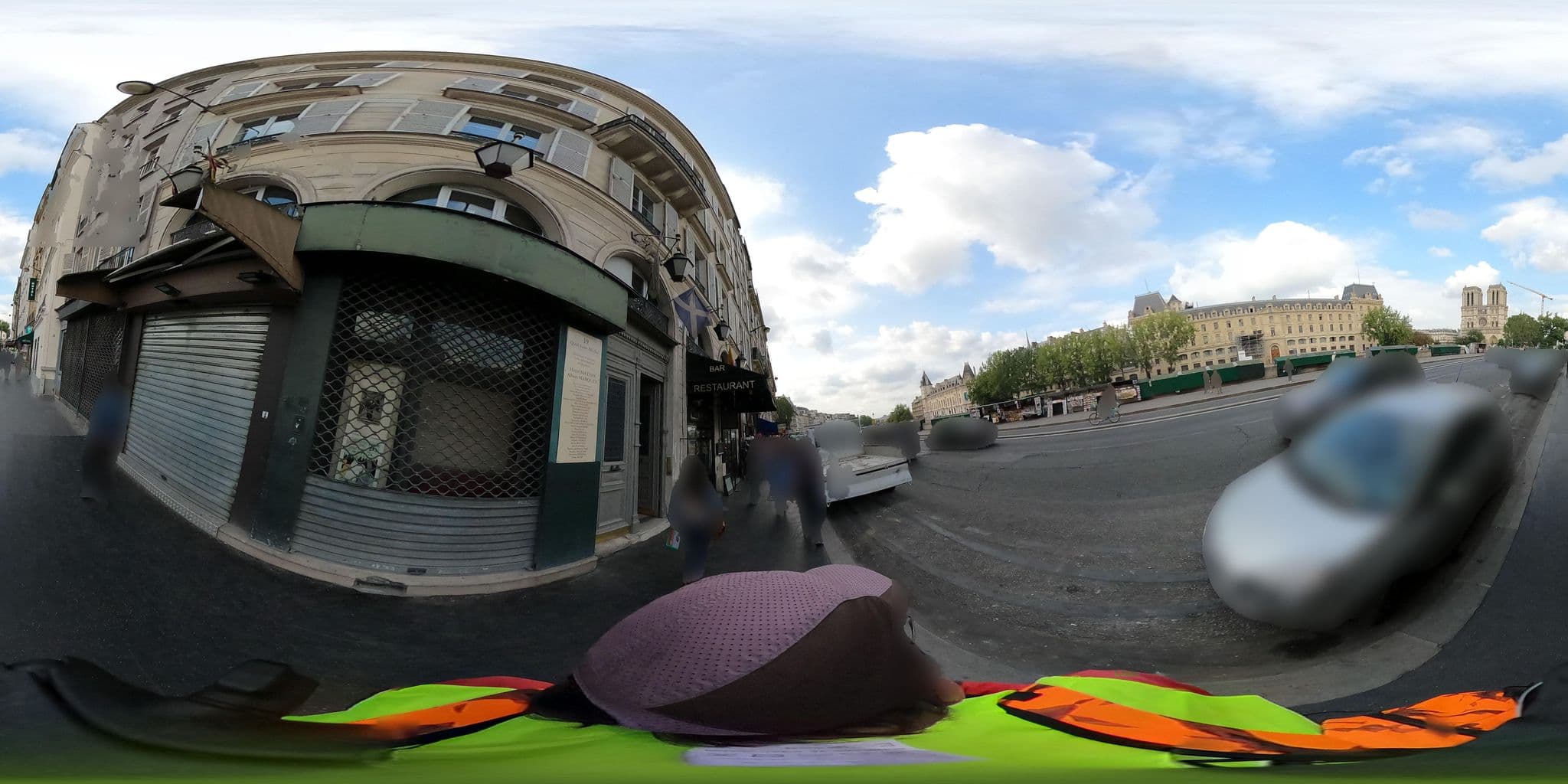 Street view near Yellowstay Apartment, Paris — © cartocite (CC BY-SA · Mapillary)