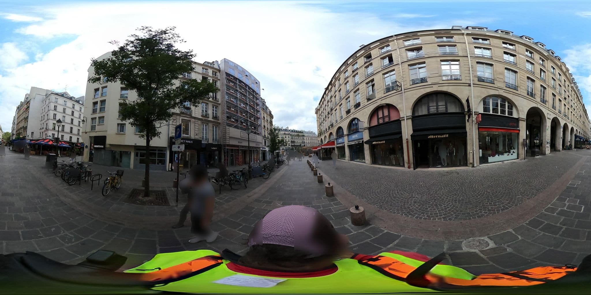 Street view near Louvre Luxury Apartment & SPA, Paris 04 Hôtel-de-Ville — © cartocite (CC BY-SA · Mapillary)