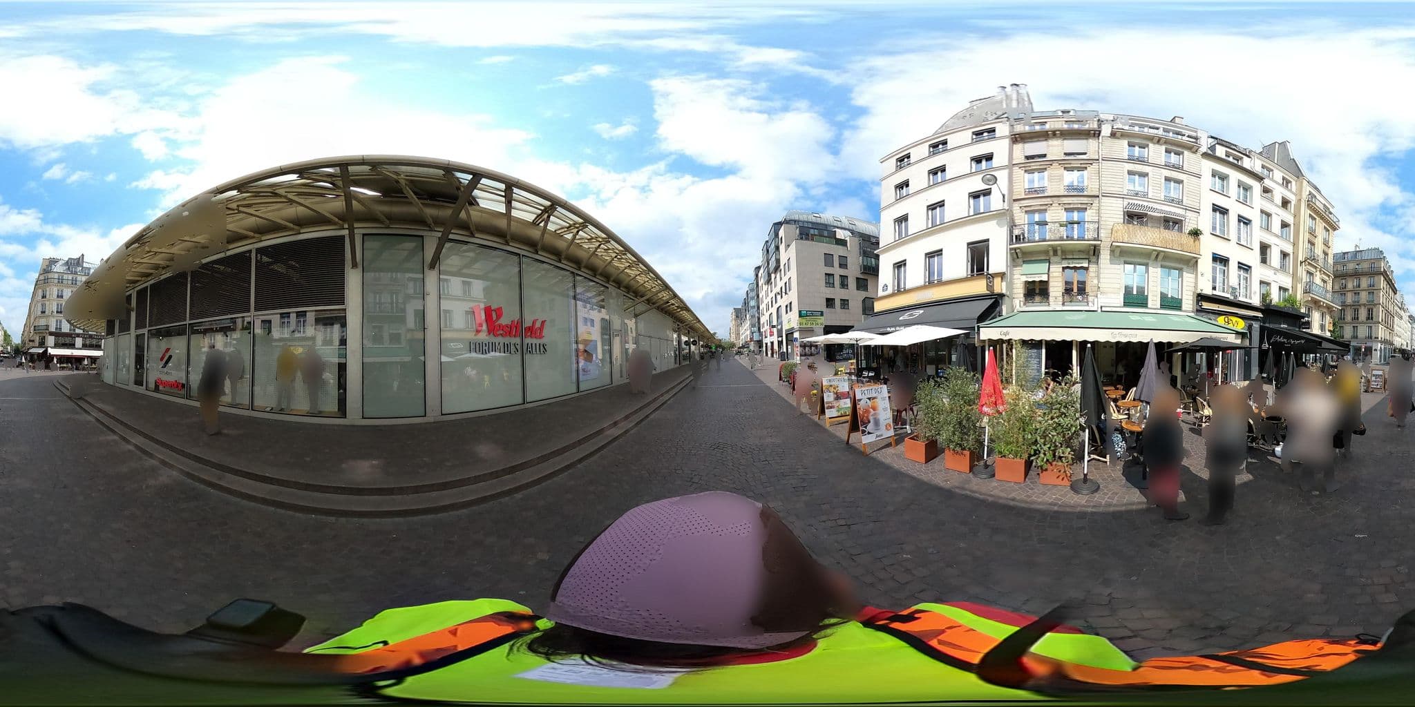 Street view near Bridgestreet le Marais Opera, Paris 04 Hôtel-de-Ville — © cartocite (CC BY-SA · Mapillary)