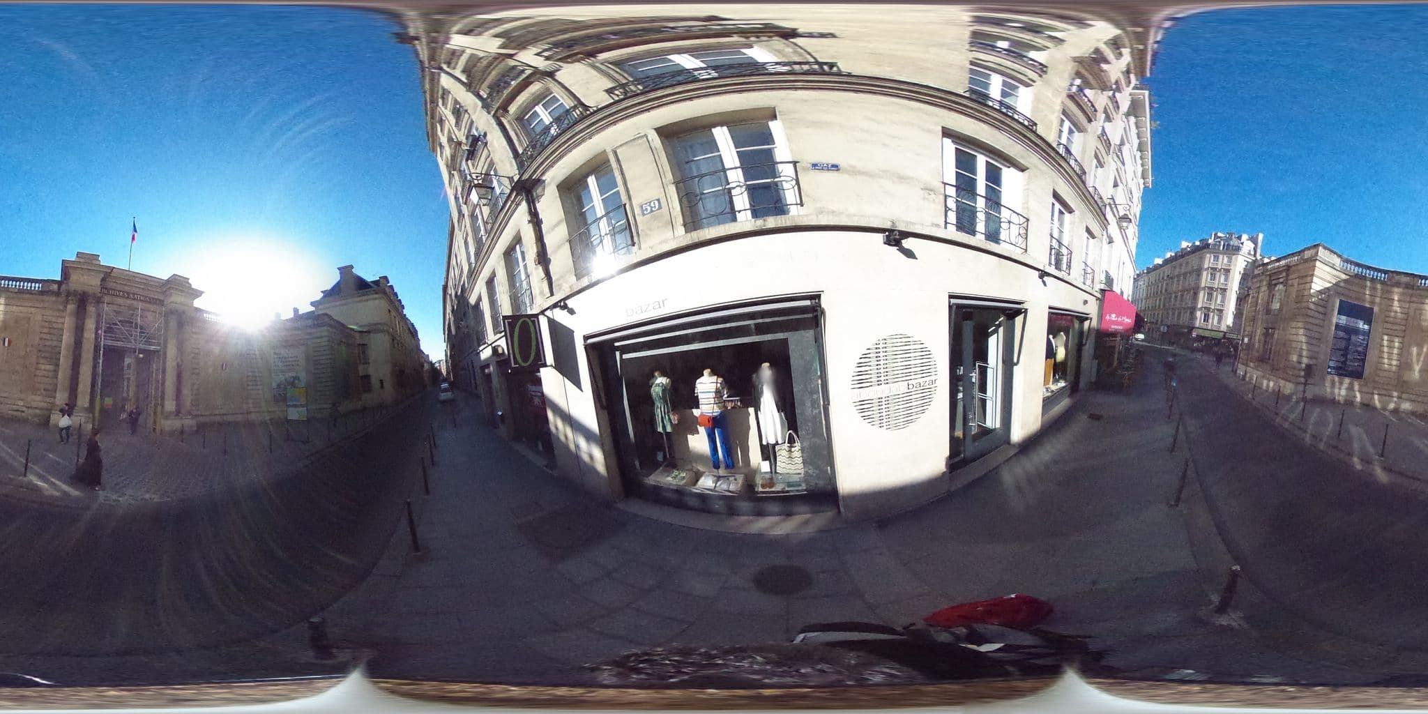 Street view near Parisian Home, Paris 04 Hôtel-de-Ville — © zimmy (CC BY-SA · Mapillary)